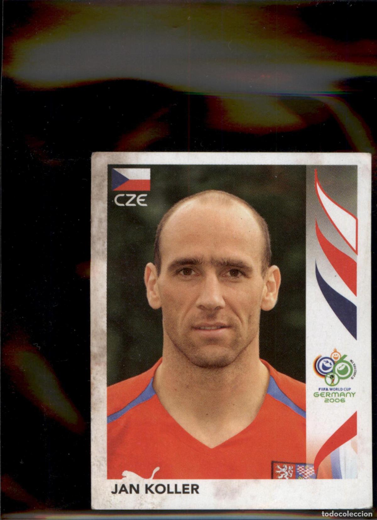 Cromos de f&uacute;tbol: Jan Koller N&ordm; 376 Rep&uacute;blica Checa Mundial Alemania 2006 Panini 06 Fifa World Cup Germany