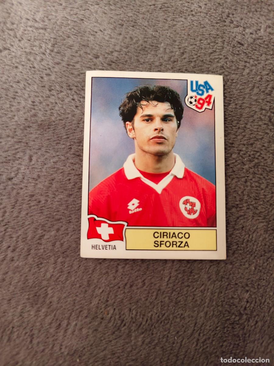Cromos de f&uacute;tbol: 44 USA 94 MUNDIAL 1994 PANINI CIRIACO SFORZA - SUIZA -- WORLD CUP CROMO ABC