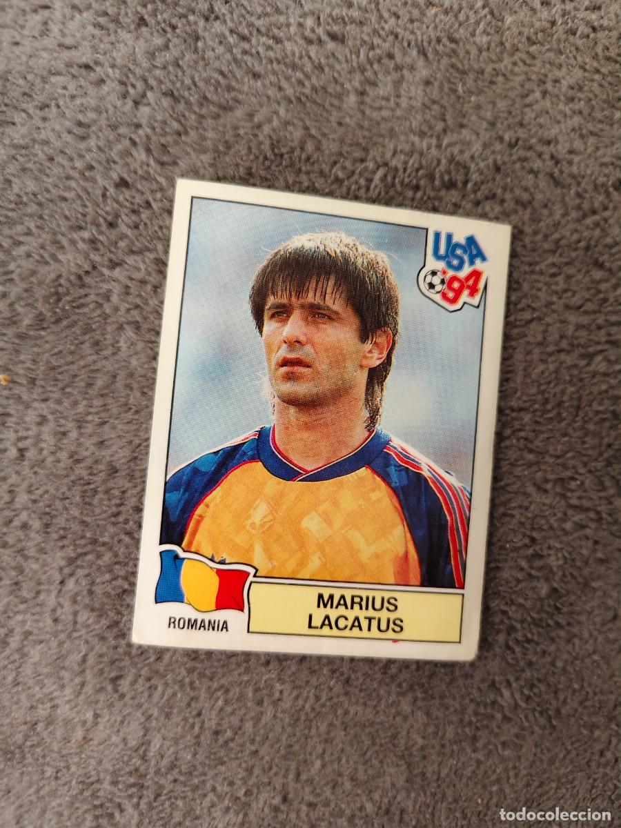 Cromos de f&uacute;tbol: 90 USA 94 MUNDIAL 1994 PANINI MARIUS LACATUS - RUMANIA -- WORLD CUP CROMO ABC
