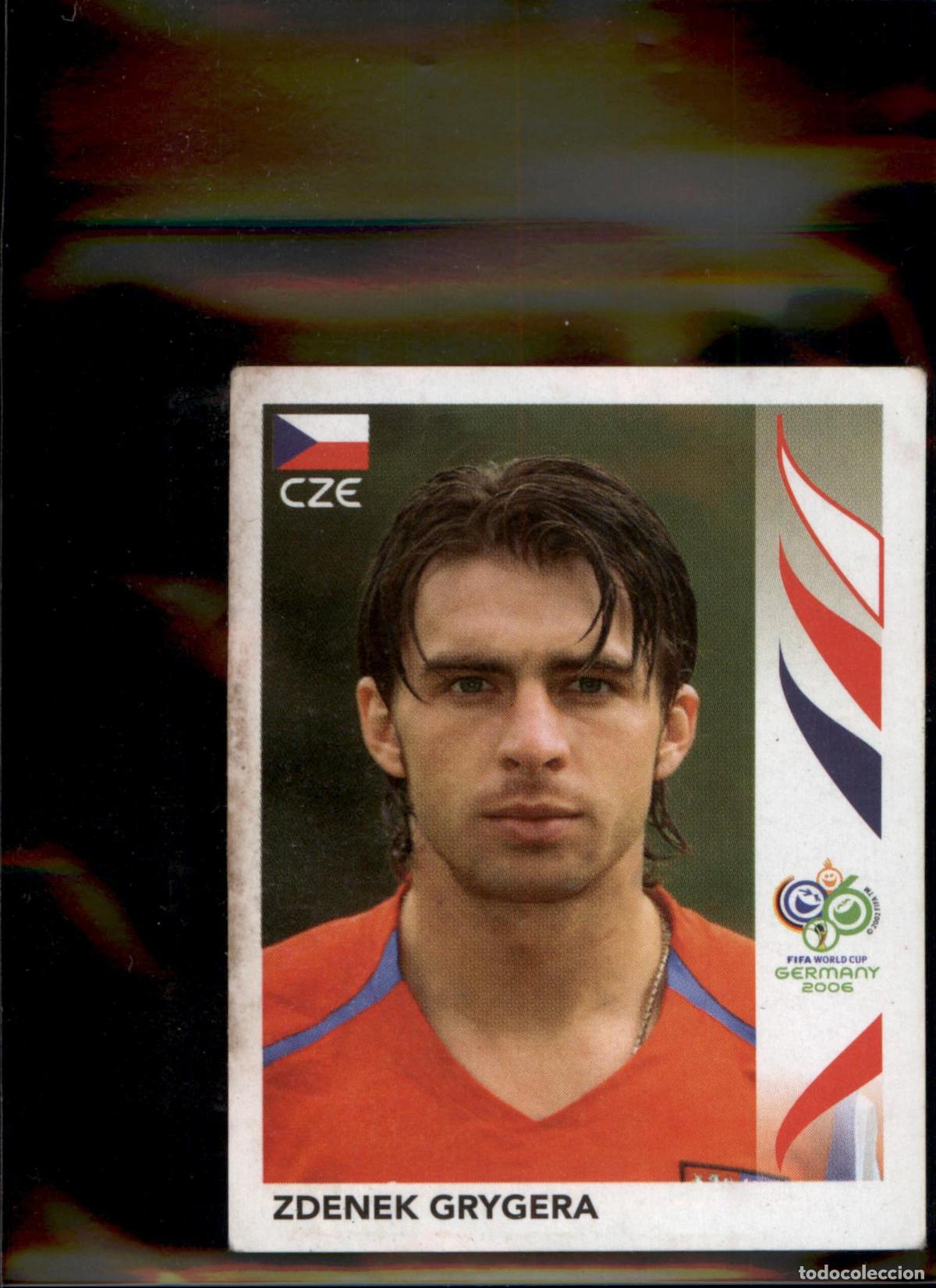 Cromos de f&uacute;tbol: Zdenek Grygera N&ordm; 362 Rep&uacute;blica Checa Mundial Alemania 2006 Panini 06 Fifa World Cup Germany