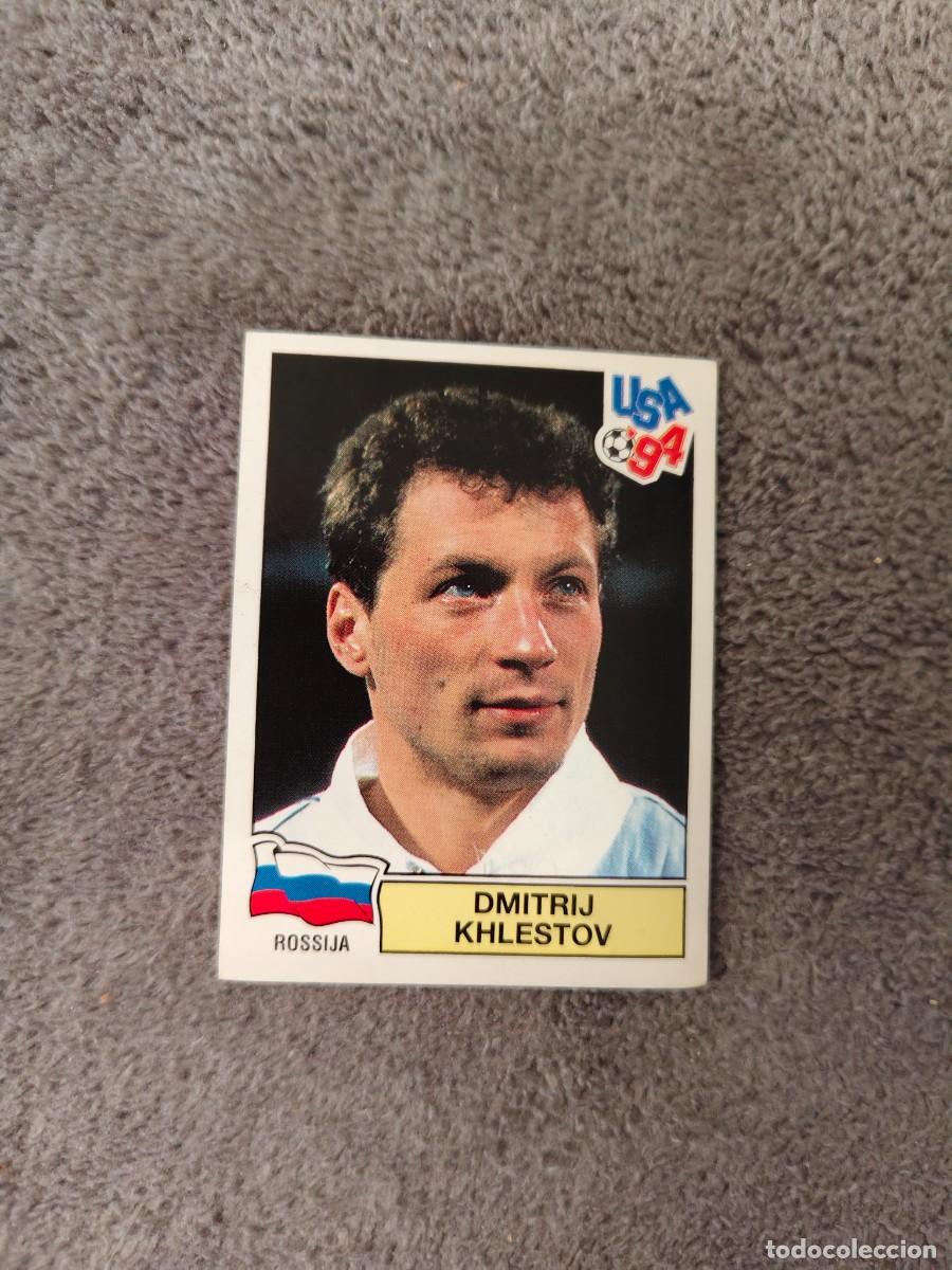 Cromos de f&uacute;tbol: 112 USA 94 MUNDIAL 1994 PANINI DMITRI KHLESTOV - RUSIA -- WORLD CUP CROMO ABC