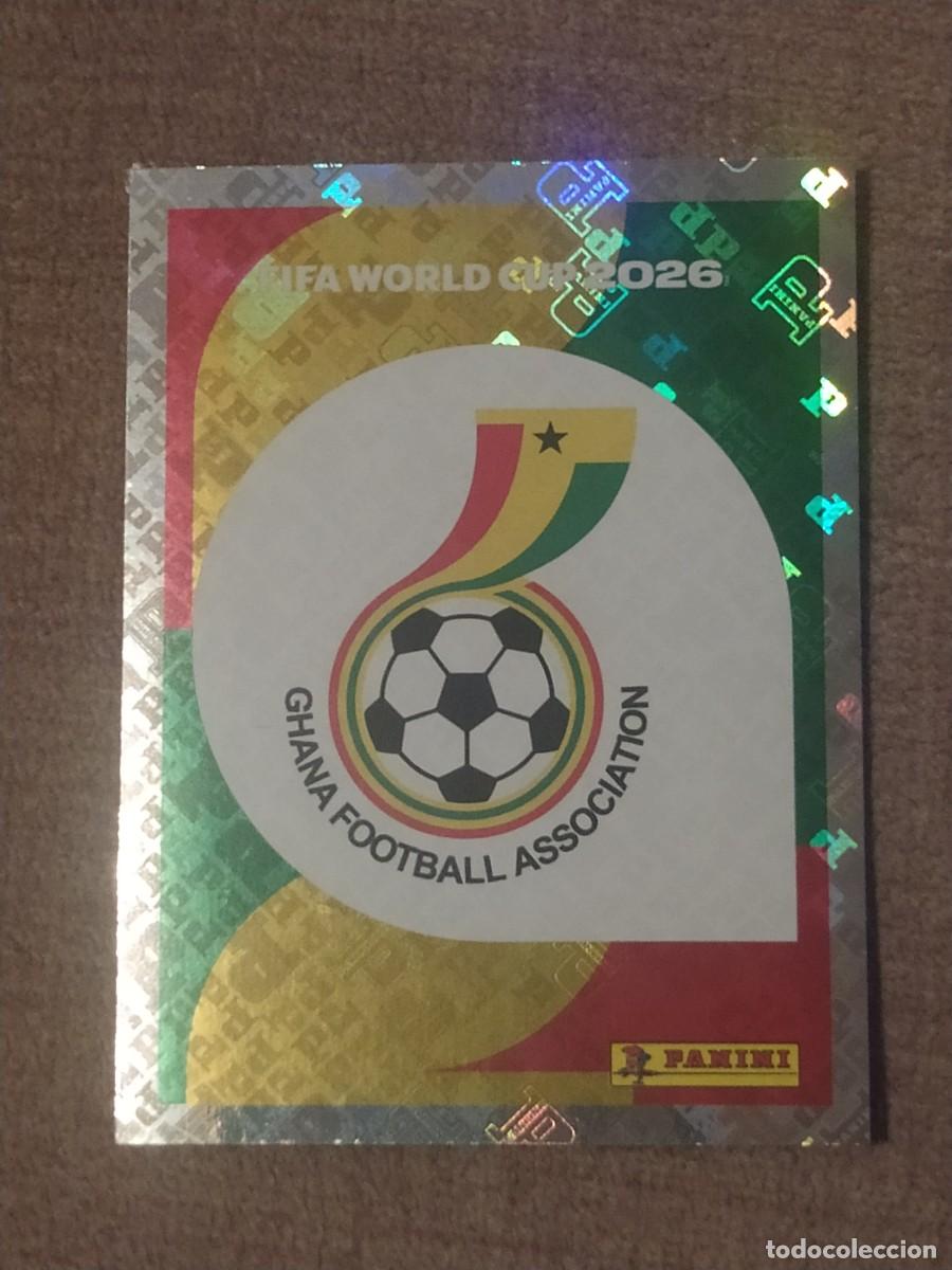 Cromos de f&uacute;tbol: GHA 01 GHA1 ESCUDO 1 Ghana Mundial 2026 Panini