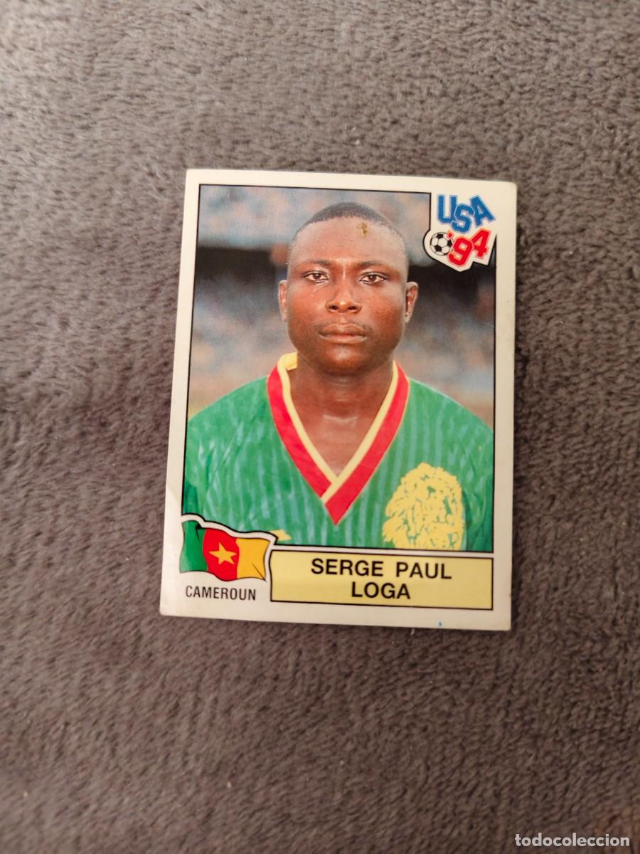 Cromos de f&uacute;tbol: 140 USA 94 MUNDIAL 1994 PANINI SERGE PAUL LOGA - CAMER&Uacute;N -- WORLD CUP CROMO ABC