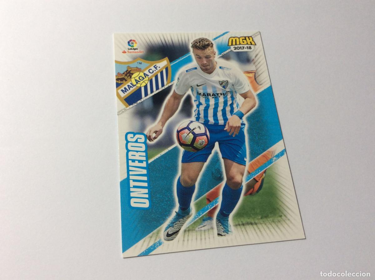 Cromos de f&uacute;tbol: 421 Ontiveros M&aacute;laga CF MGK 2017/18 17 18 Panini