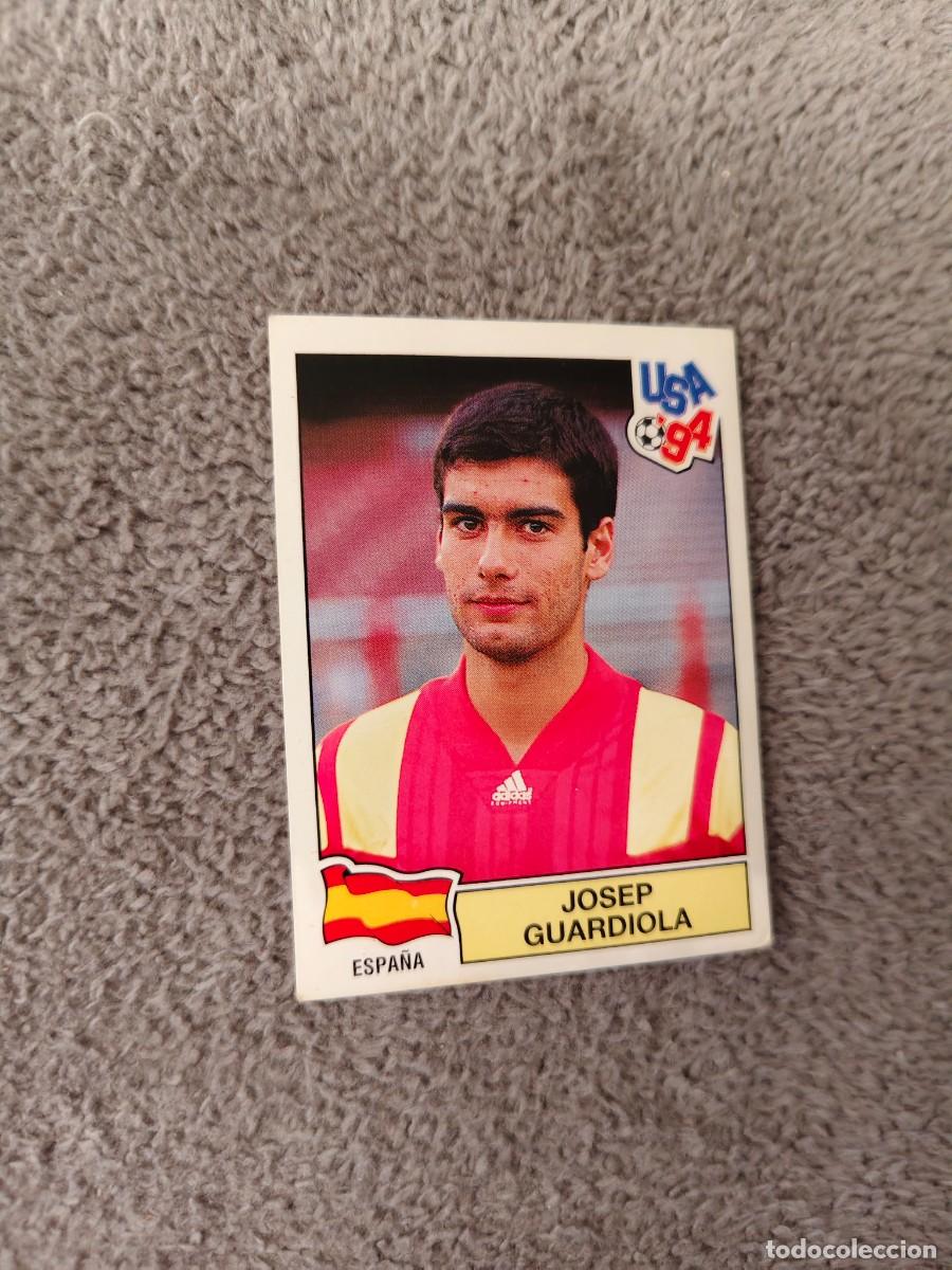Cromos de f&uacute;tbol: 195 USA 94 MUNDIAL 1994 PANINI JOSEP GUARDIOLA - ESPA&Ntilde;A -- WORLD CUP CROMO ABC