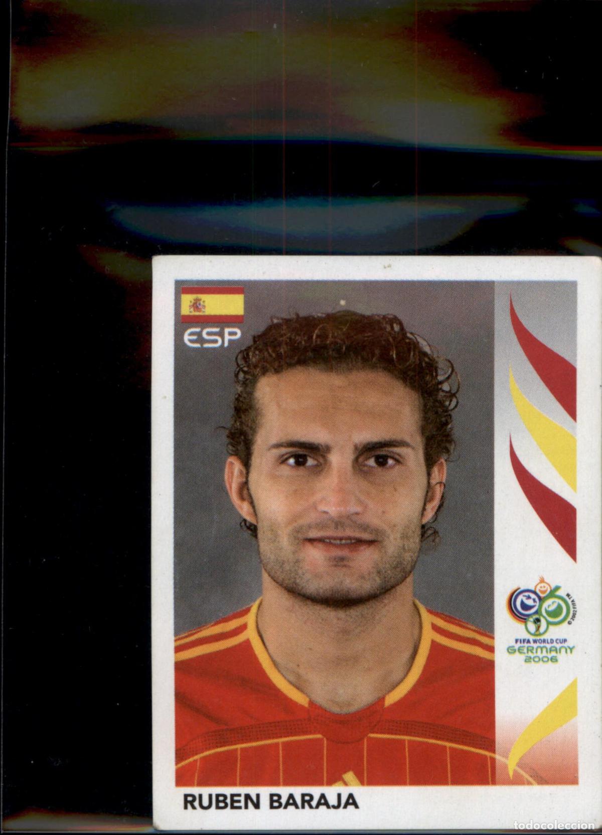 Cromos de f&uacute;tbol: Rub&eacute;n Baraja N&ordm; 540 Espa&ntilde;a Mundial Alemania 2006 Panini 06 Fifa World Cup Germany