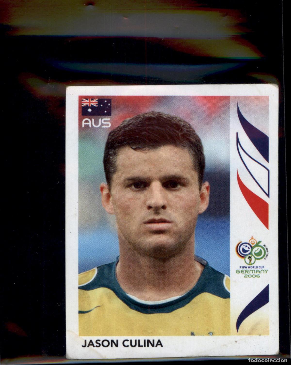 Cromos de f&uacute;tbol: Jason Culina N&ordm; 431 Australia Mundial Alemania 2006 Panini 06 Fifa World Cup Germany