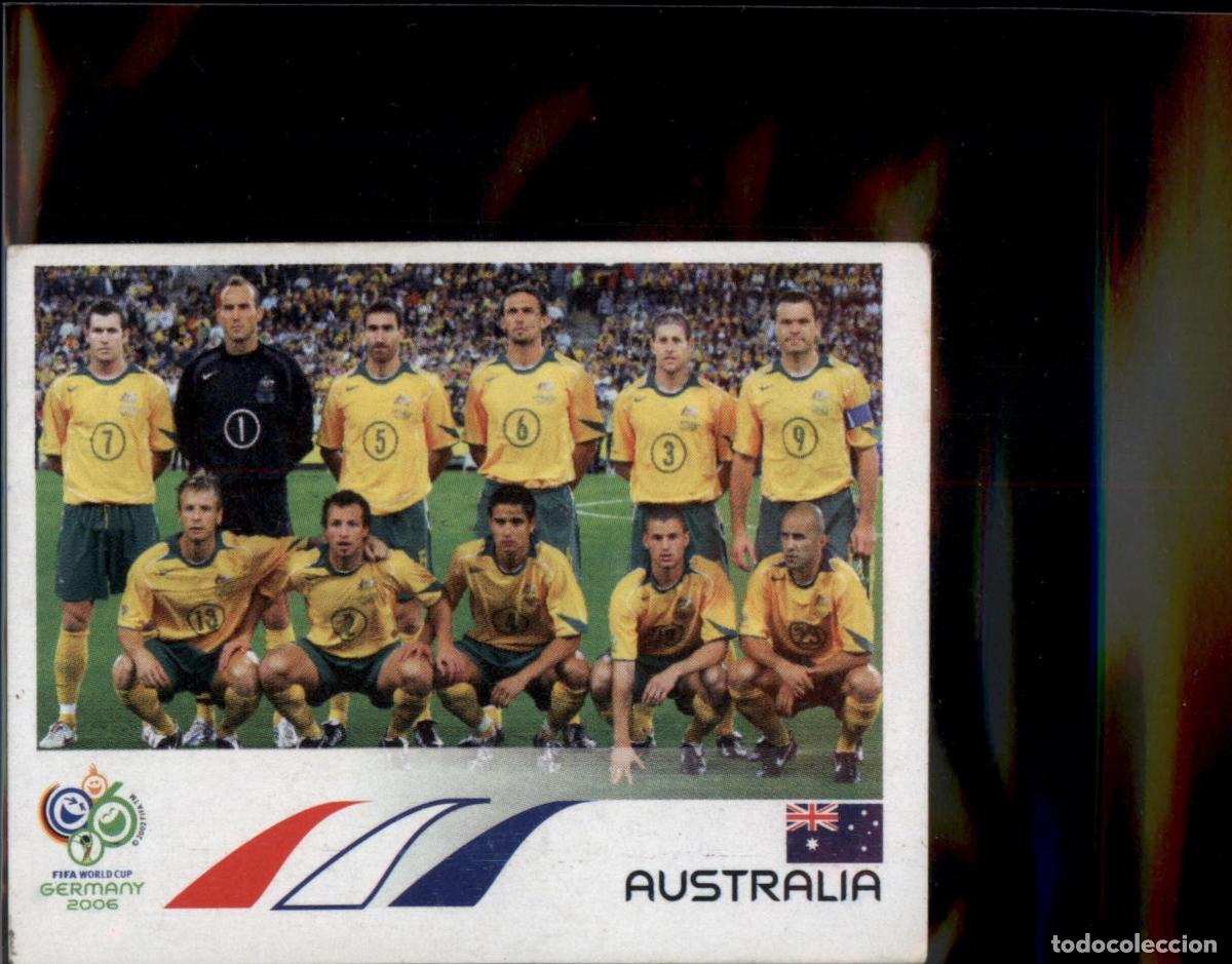 Cromos de f&uacute;tbol: Selecci&oacute;n Australia N&ordm; 416 Mundial Alemania 2006 Panini 06 Fifa World Cup Germany