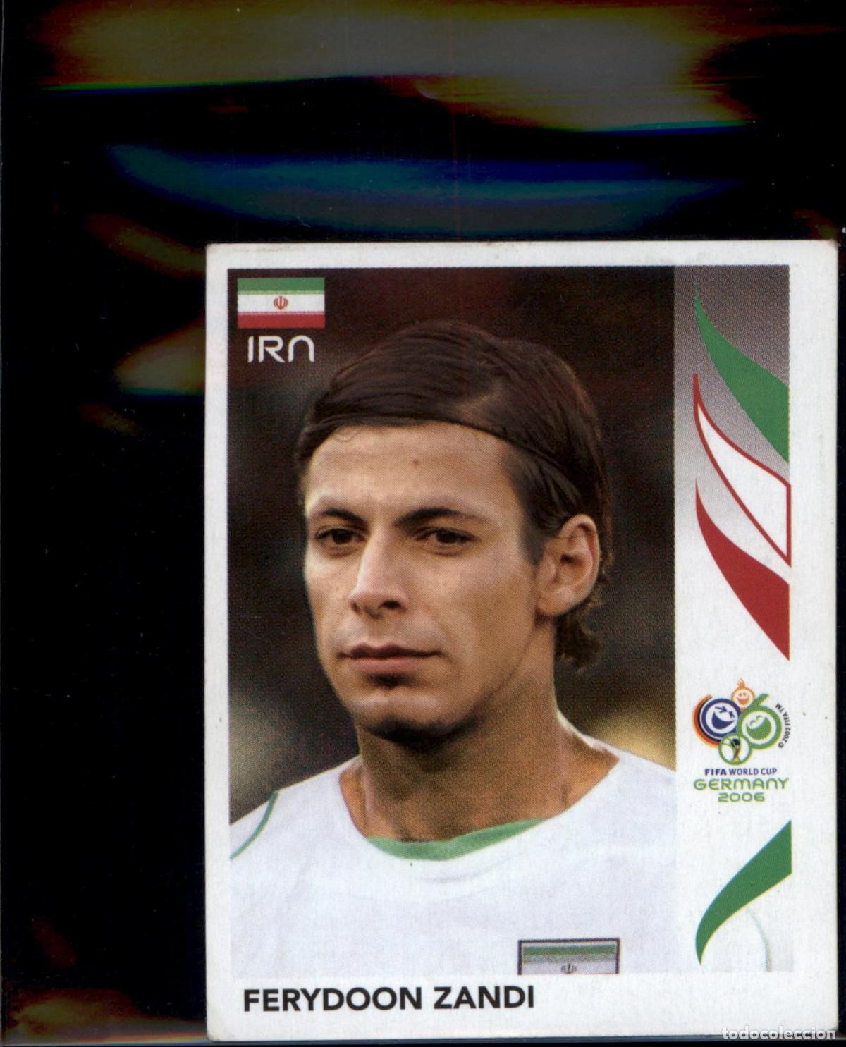 Cromos de f&uacute;tbol: Ferydoon Zandi N&ordm; 277 Ir&aacute;n Mundial Alemania 2006 Panini 06 Fifa World Cup Germany