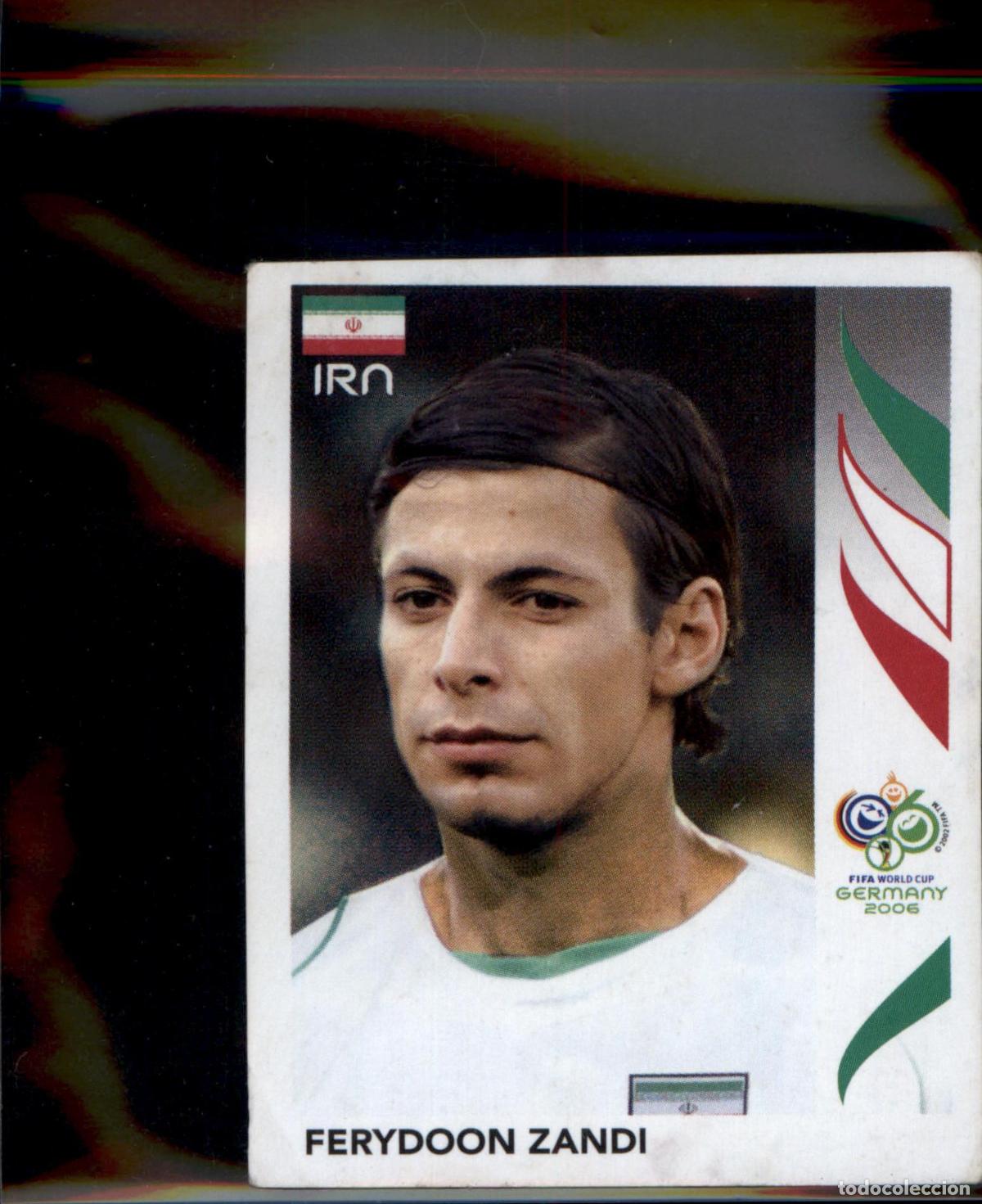 Cromos de f&uacute;tbol: Ferydoon Zandi N&ordm; 277 Ir&aacute;n Mundial Alemania 2006 Panini 06 Fifa World Cup Germany