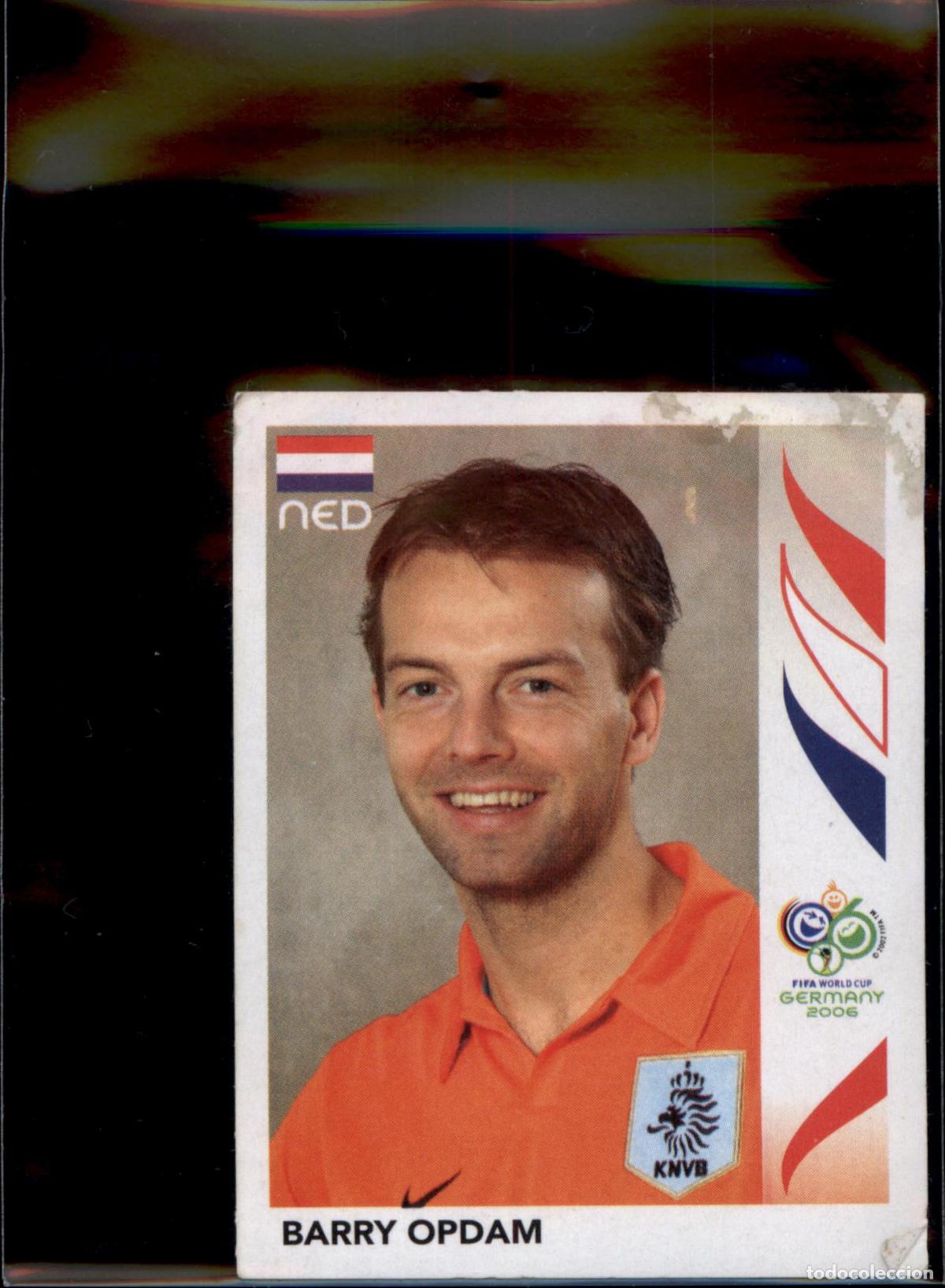 Cromos de f&uacute;tbol: Barry Opdam N&ordm; 233 Holanda Mundial Alemania 2006 Panini 06 Fifa World Cup Germany