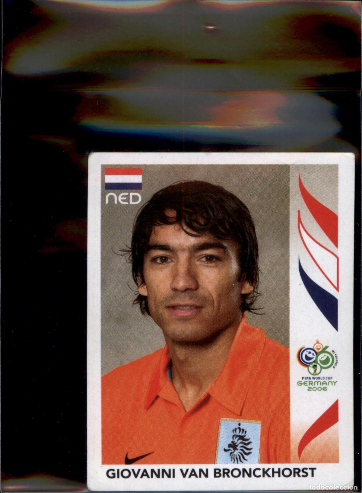 Cromos de f&uacute;tbol: Giovanni van Bronckhorst N&ordm; 234 Holanda Mundial Alemania 2006 Panini 06 Fifa World Cup Germany