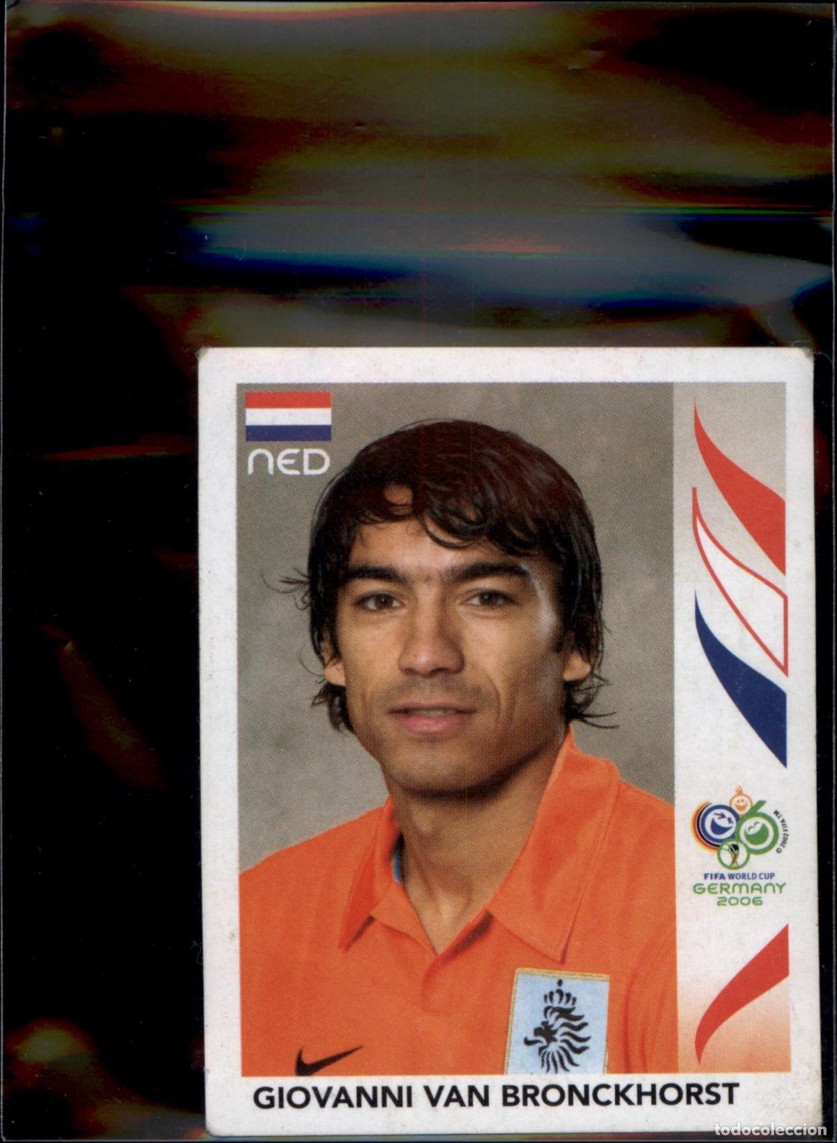 Cromos de f&uacute;tbol: Giovanni van Bronckhorst N&ordm; 234 Holanda Mundial Alemania 2006 Panini 06 Fifa World Cup Germany