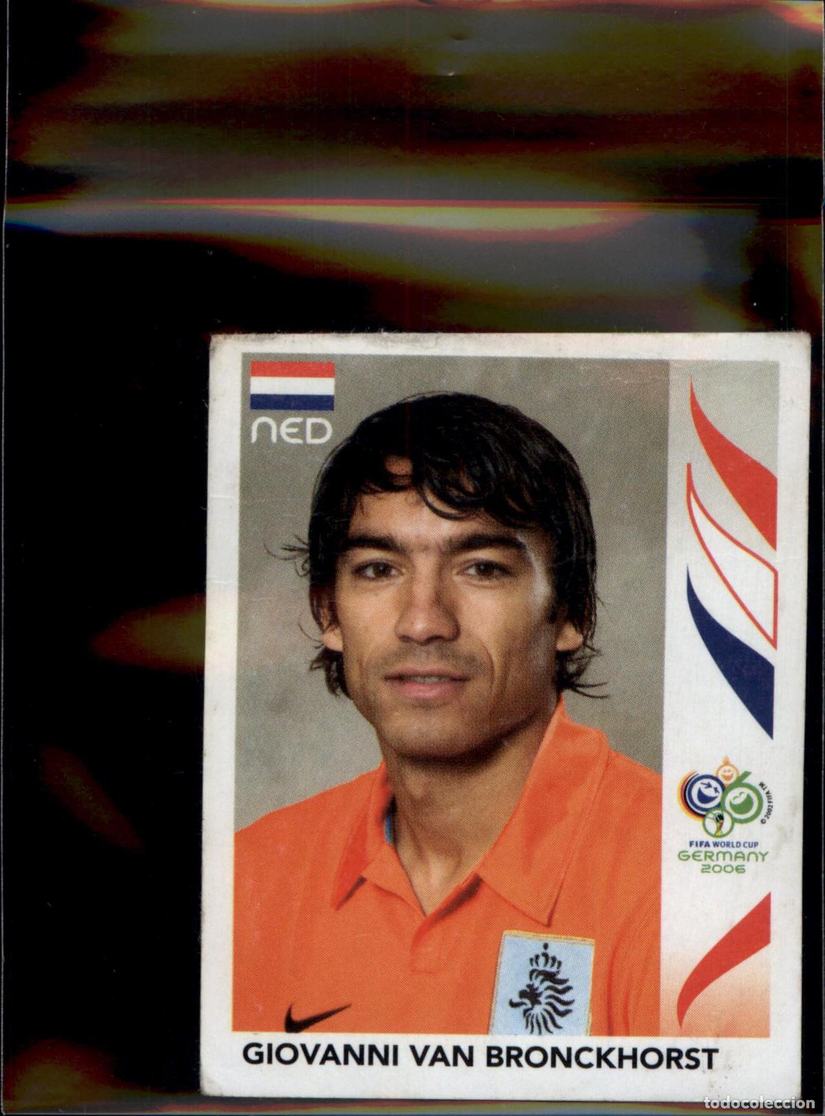 Cromos de f&uacute;tbol: Giovanni van Bronckhorst N&ordm; 234 Holanda Mundial Alemania 2006 Panini 06 Fifa World Cup Germany