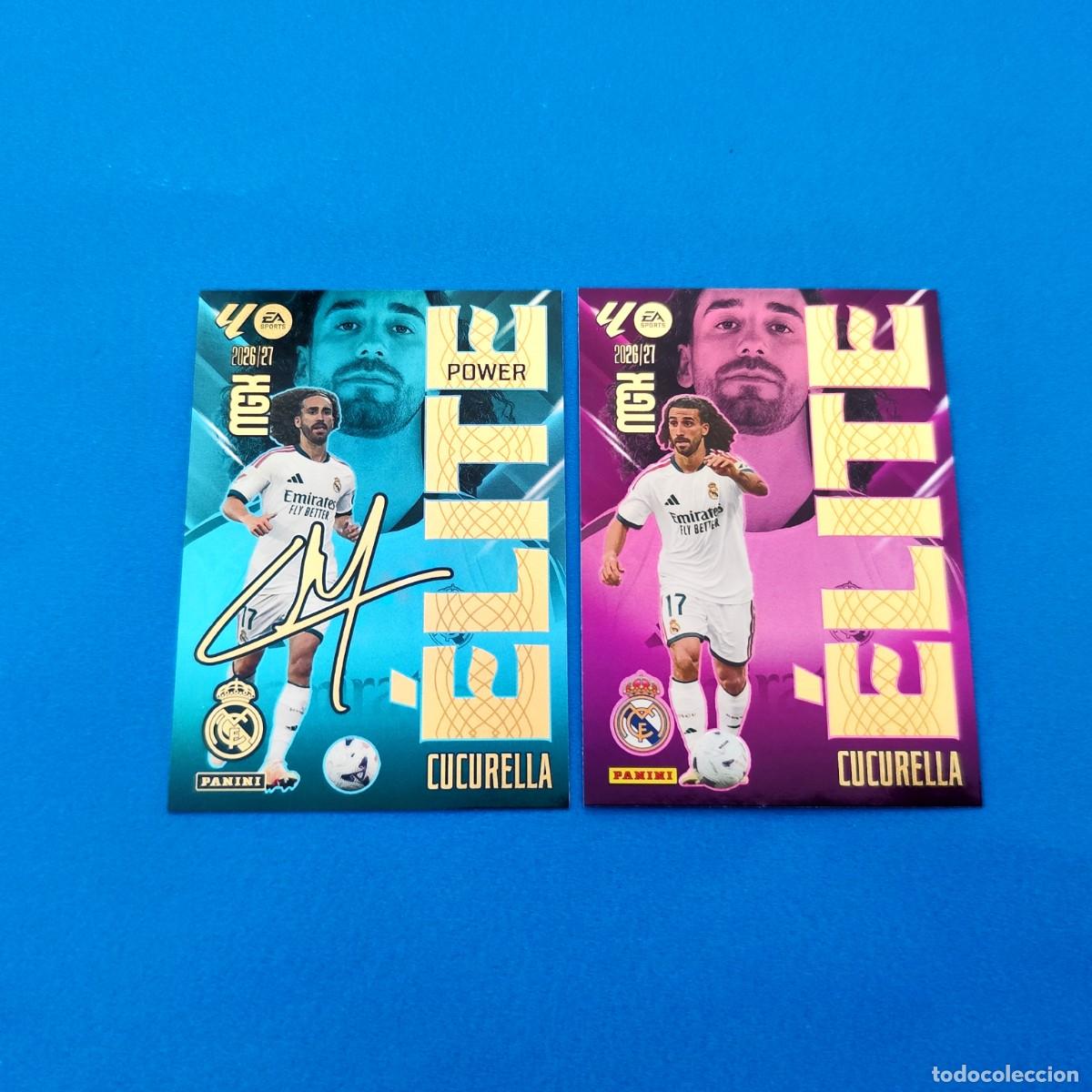 Cromos de f&uacute;tbol: Megacracks 2026 2027 / 26 27 Cucurella &Eacute;lite - &Eacute;lite Power Real Madrid