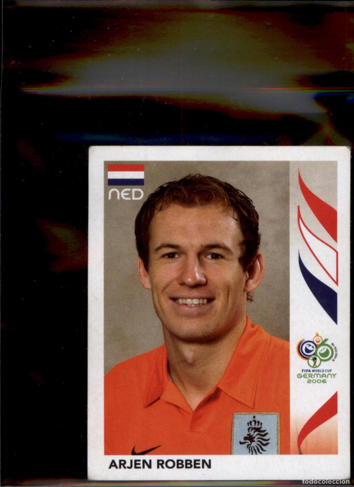 Cromos de f&uacute;tbol: Robben N&ordm; 240 Holanda Mundial Alemania 2006 Panini 06 Fifa World Cup Germany