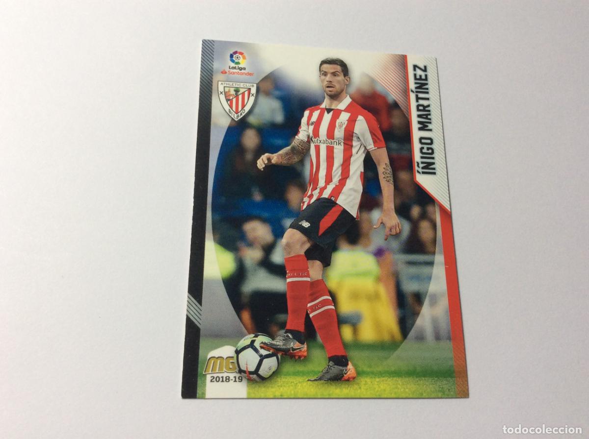 Cromos de f&uacute;tbol: 33 &Iacute;&ntilde;igo Mart&iacute;nez Athletic Bilbao MGK 2018/19 18 19 Panini