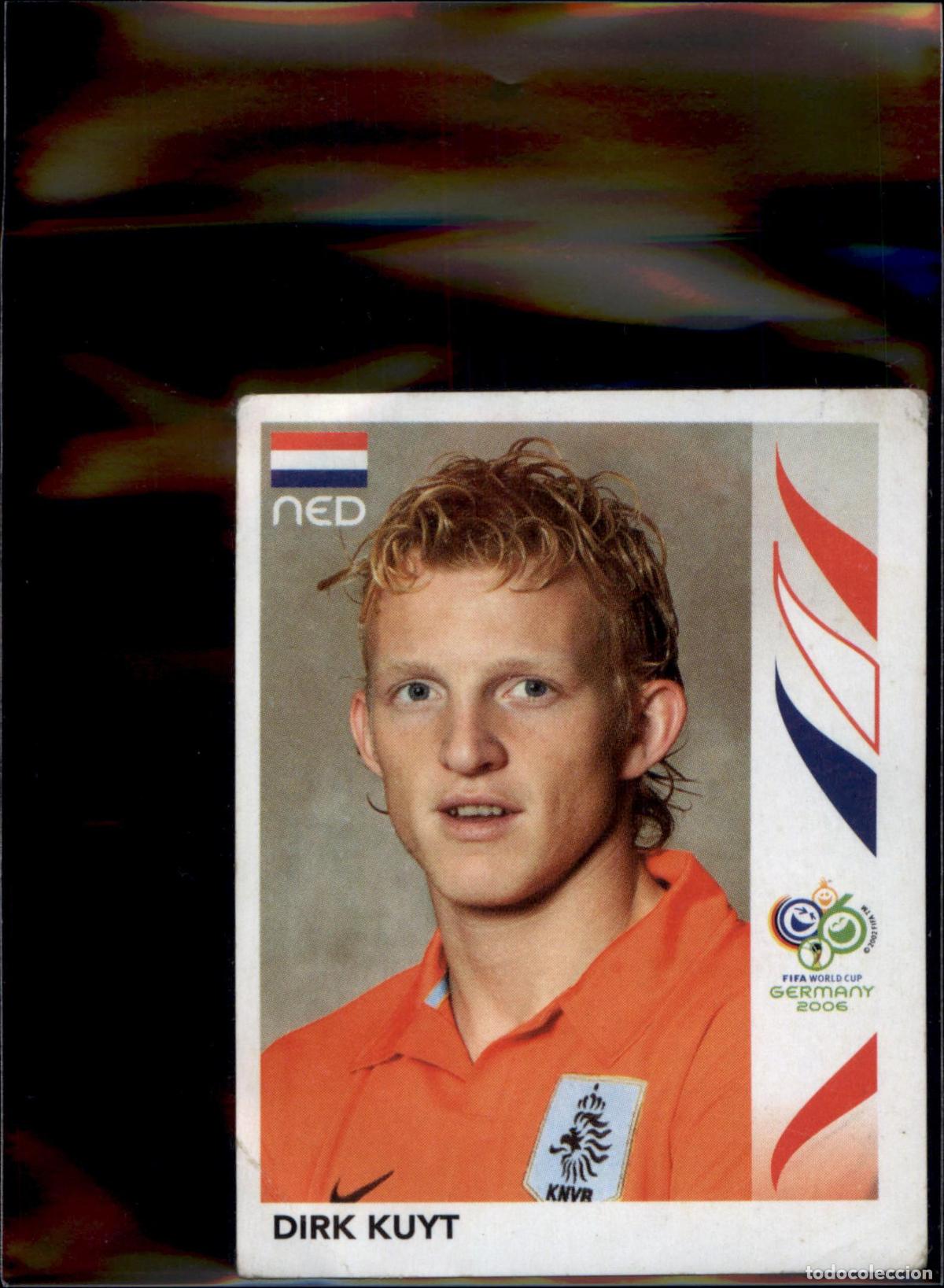 Cromos de f&uacute;tbol: Dirk Kuyt N&ordm; 239 Holanda Mundial Alemania 2006 Panini 06 Fifa World Cup Germany