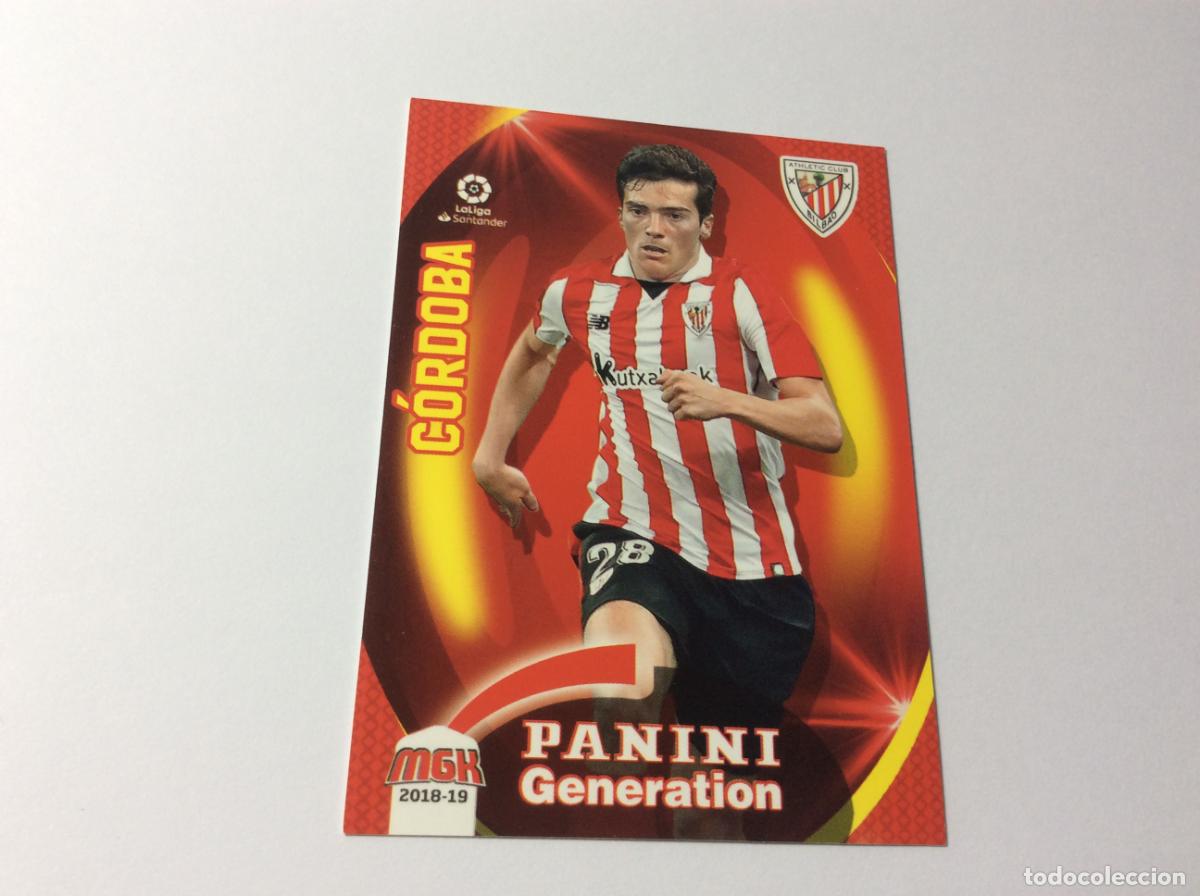 Cromos de f&uacute;tbol: 51 C&oacute;rdoba Panini Generation Athletic Bilbao MGK 2018/19 18 19 Panini