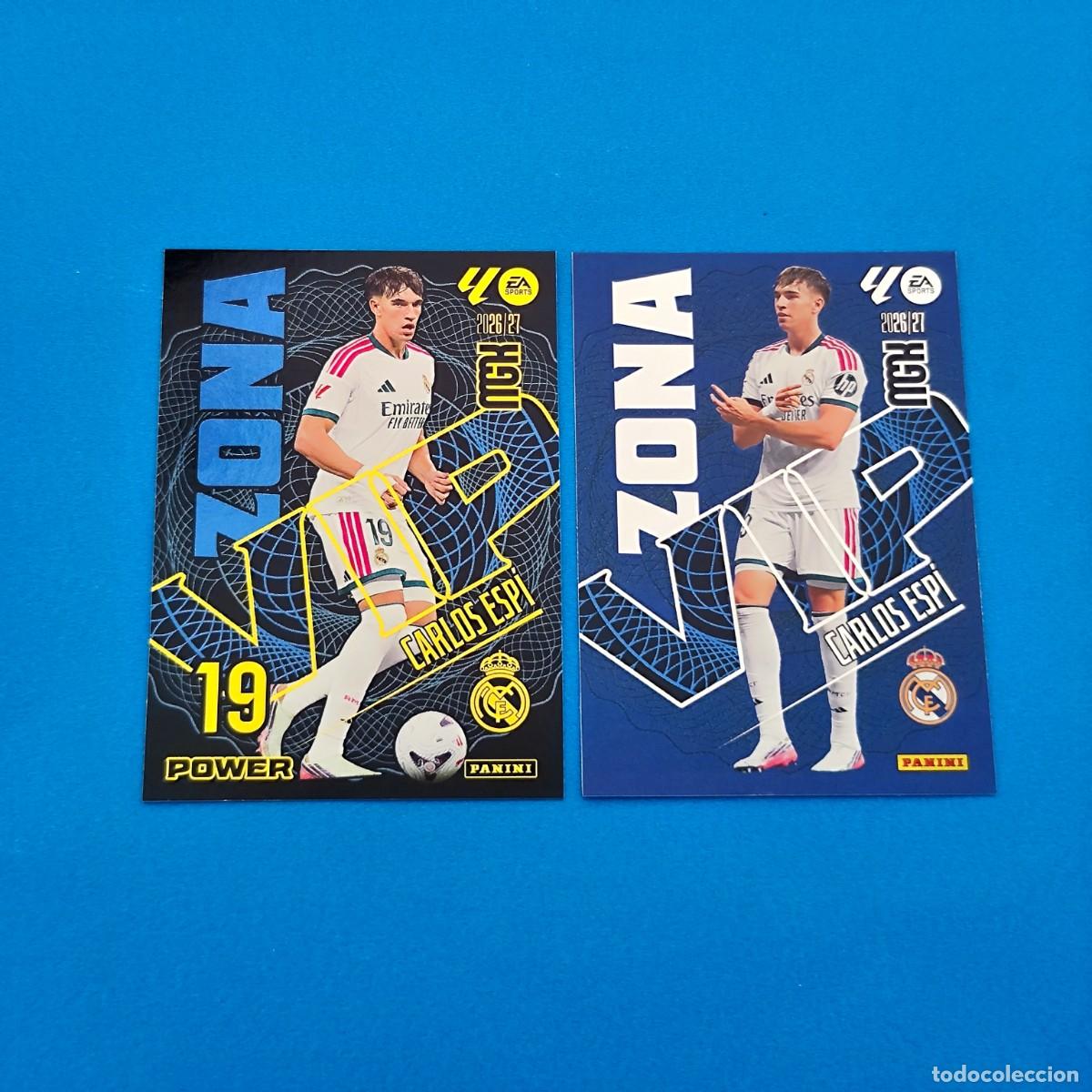 Cromos de f&uacute;tbol: Megacracks 2026 2027 / 26 27 Carlos Esp&iacute; Zona Vip - Zona Vip Power Real Madrid