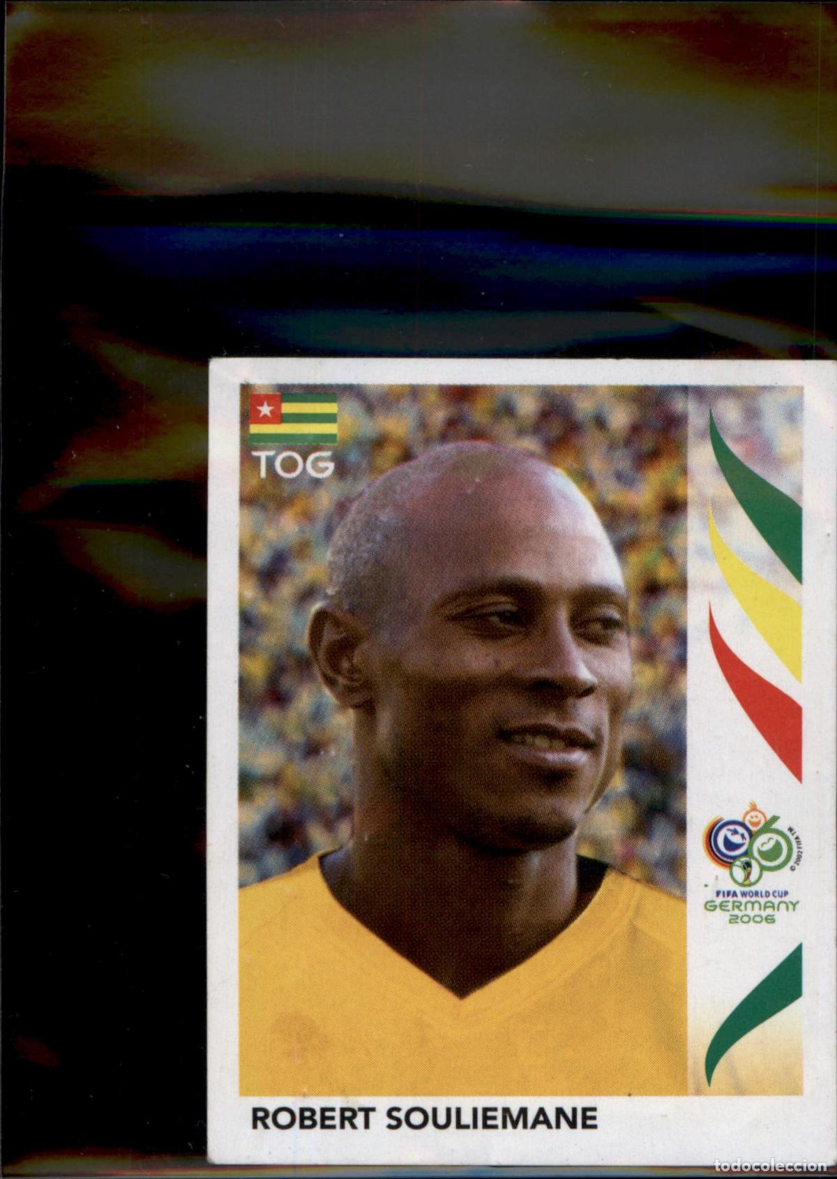 Cromos de f&uacute;tbol: Robert Souliemane N&ordm; 526 TogoMundial Alemania 2006 Panini 06 Fifa World Cup Germany