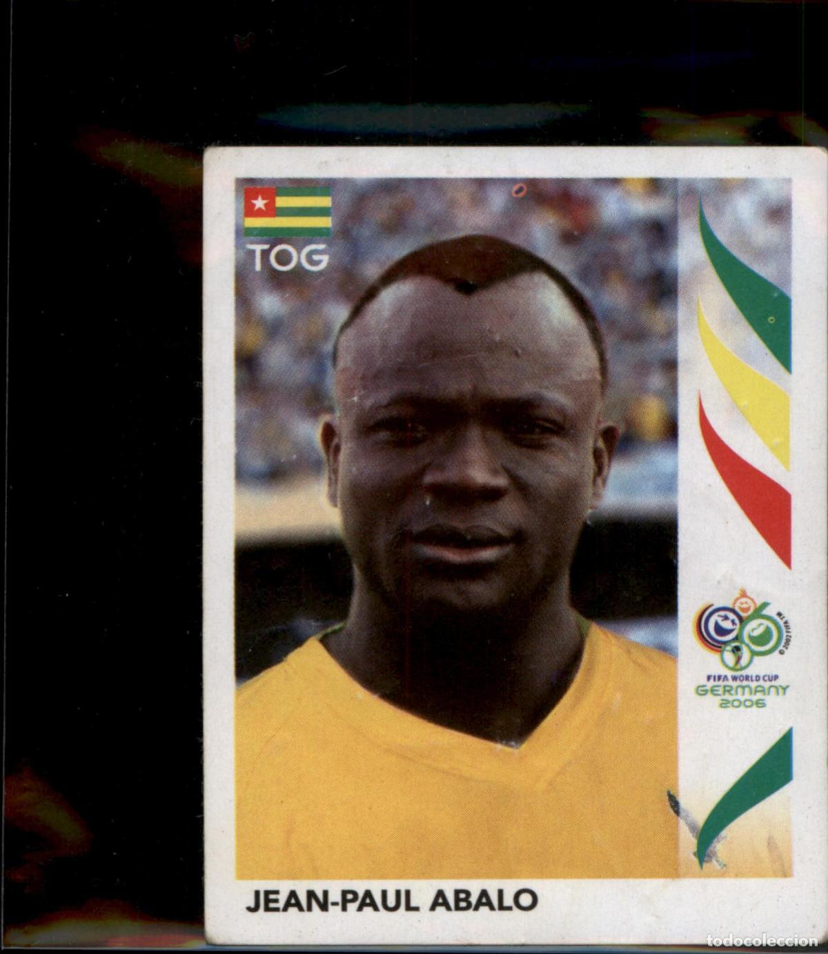 Cromos de f&uacute;tbol: Jean-Paul Abalo N&ordm; 514 Togo Mundial Alemania 2006 Panini 06 Fifa World Cup Germany