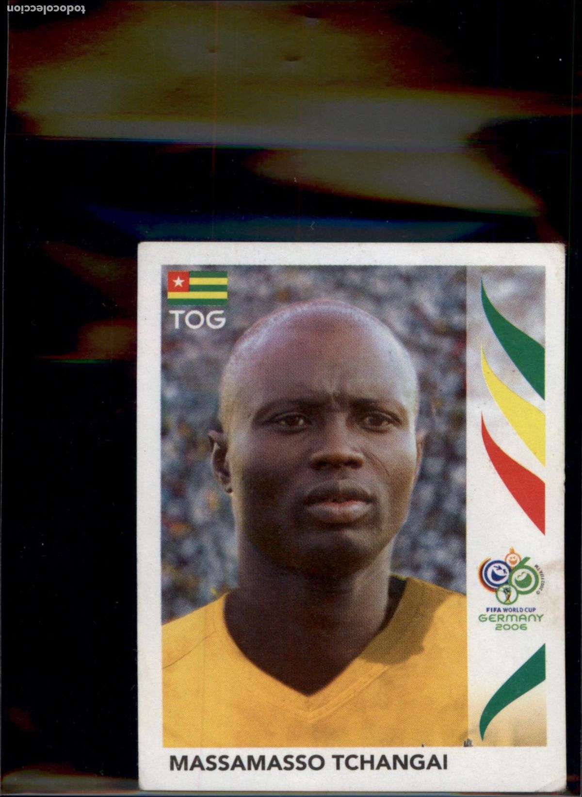 Cromos de f&uacute;tbol: Massamasso Tchangai N&ordm; 520 Togo Mundial Alemania 2006 Panini 06 Fifa World Cup Germany