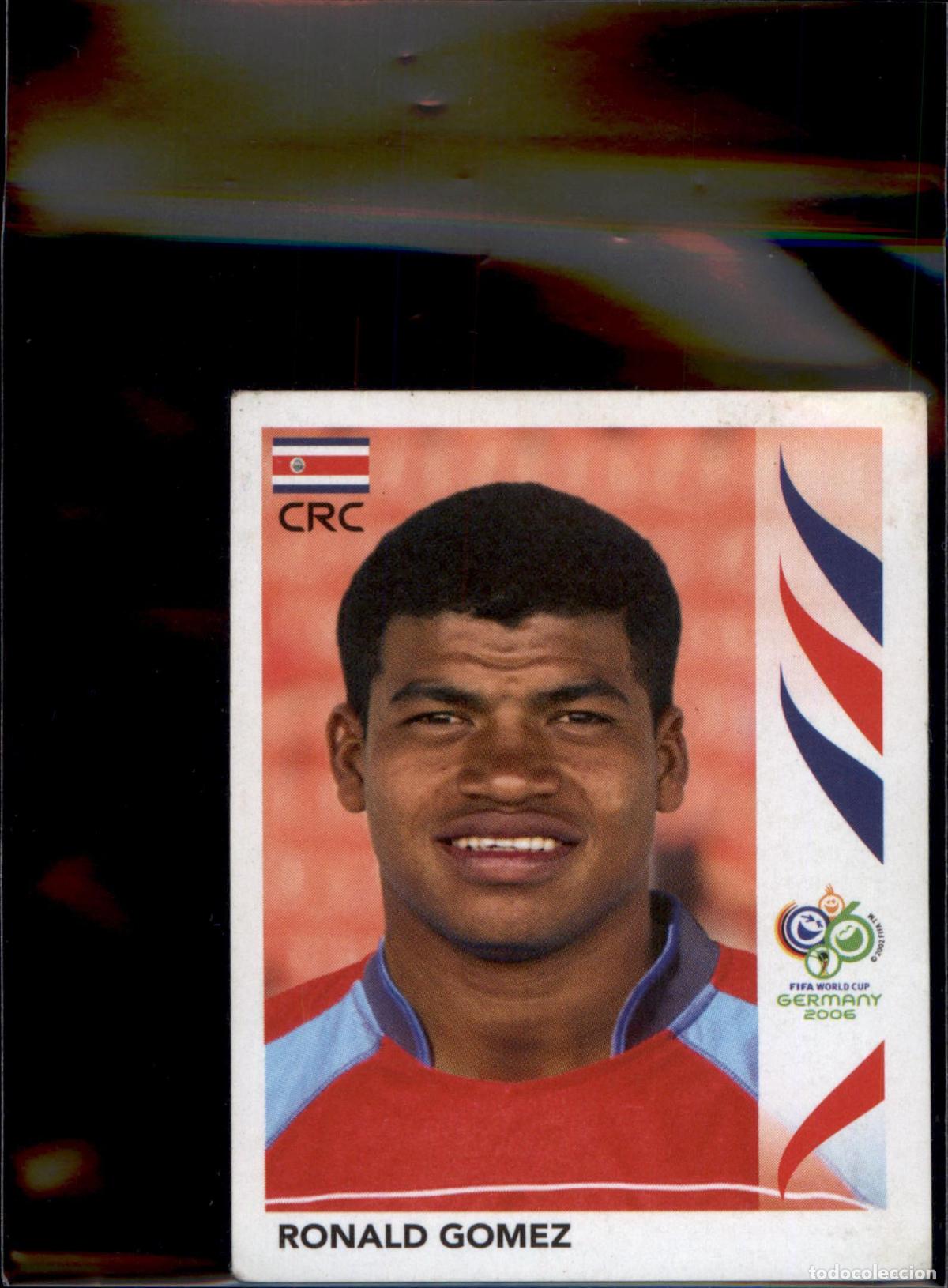 Cromos de f&uacute;tbol: Ronald Gomez N&ordm; 51 Costa Rica Mundial Alemania 2006 Panini 06 Fifa World Cup Germany