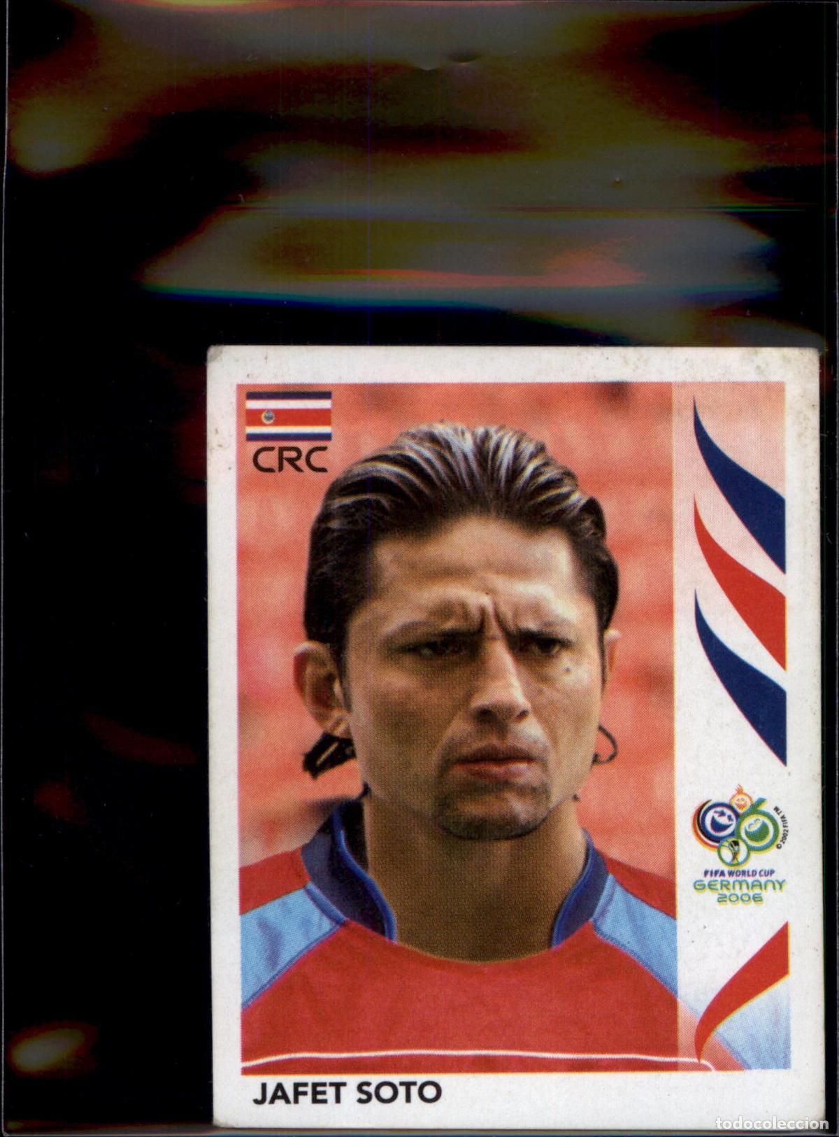 Cromos de f&uacute;tbol: Jafet Soto N&ordm; 50 Costa Rica Mundial Alemania 2006 Panini 06 Fifa World Cup Germany