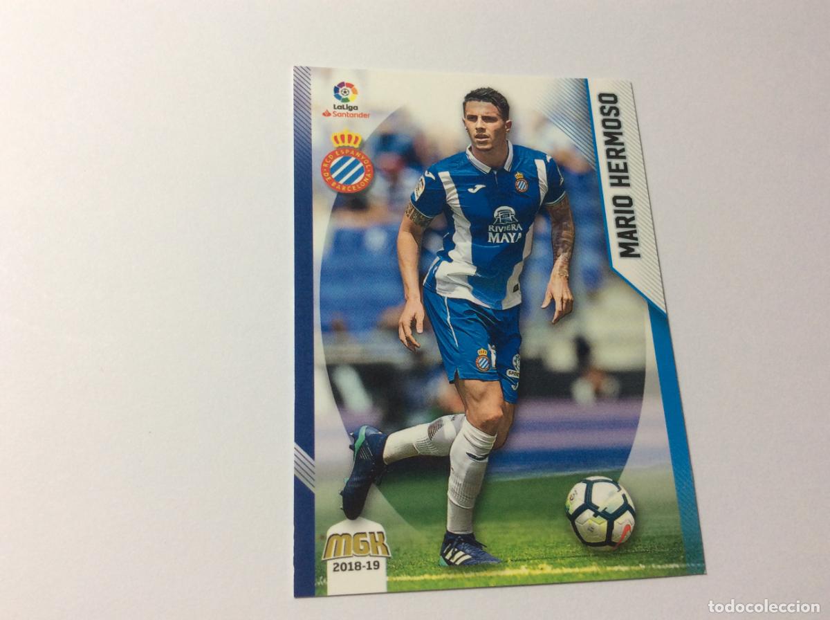 Cromos de f&uacute;tbol: 197 Mario Hermoso RCD Espanyol Espa&ntilde;ol MGK 2018/19 18 19 Panini