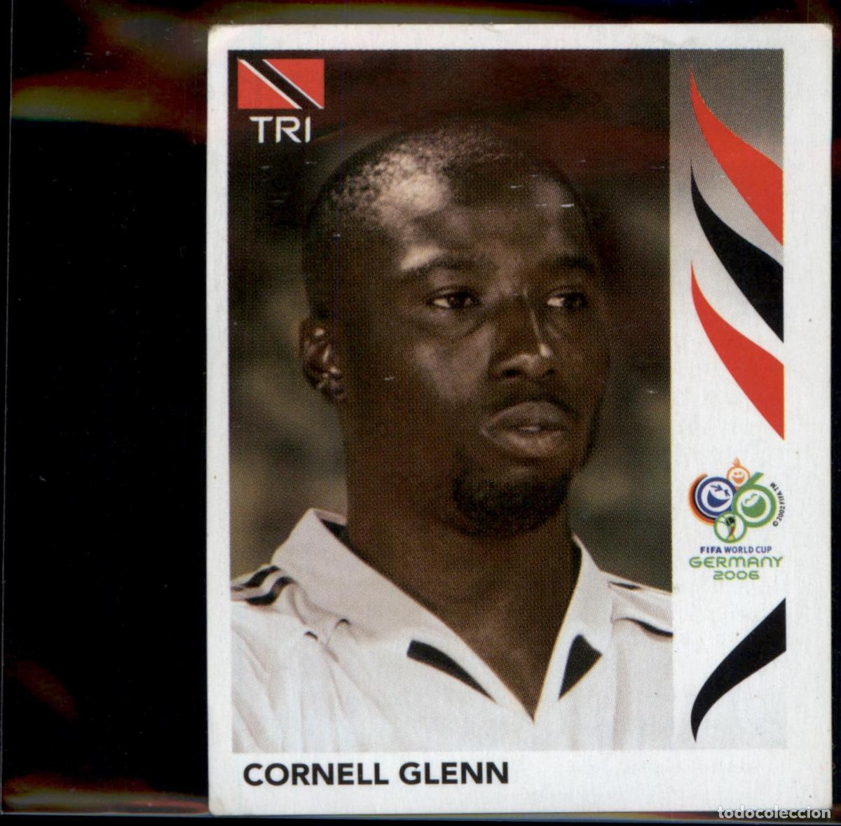 Cromos de f&uacute;tbol: Cornell Glenn N&ordm; 145 Trinidad y Tobago Mundial Alemania 2006 Panini 06 Fifa World Cup Germany