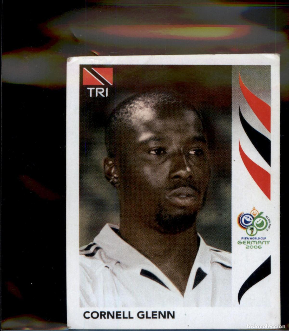 Football Stickers: Cornell Glenn N&ordm; 145 Trinidad y Tobago Mundial Alemania 2006 Panini 06 Fifa World Cup Germany