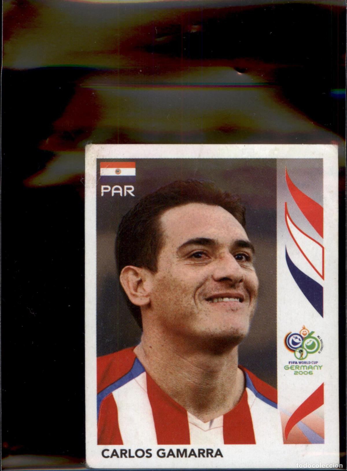 Cartes &agrave; collectionner de Football: Carlos Gamarra N&ordm; 118 Paraguay Mundial Alemania 2006 Panini 06 Fifa World Cup Germany
