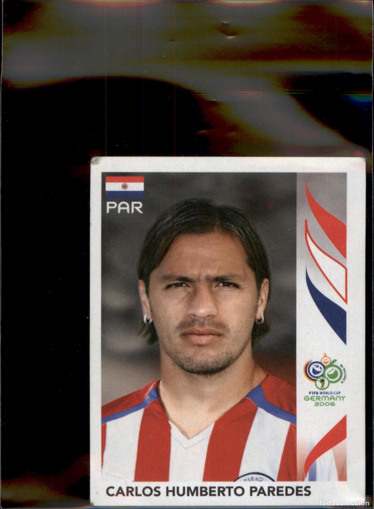 Cartes &agrave; collectionner de Football: Carlos Humberto Paredes N&ordm; 125 Paraguay Mundial Alemania 2006 Panini 06 Fifa World Cup Germany