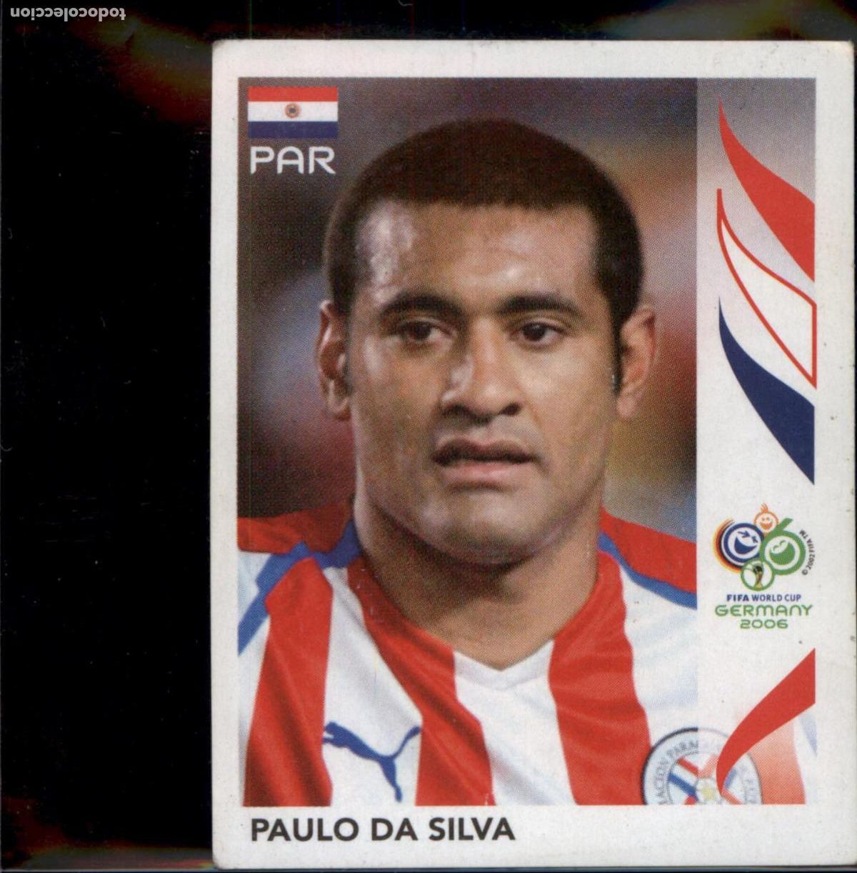 Cartes &agrave; collectionner de Football: Paulo Da Silva N&ordm; 117 Paraguay Mundial Alemania 2006 Panini 06 Fifa World Cup Germany