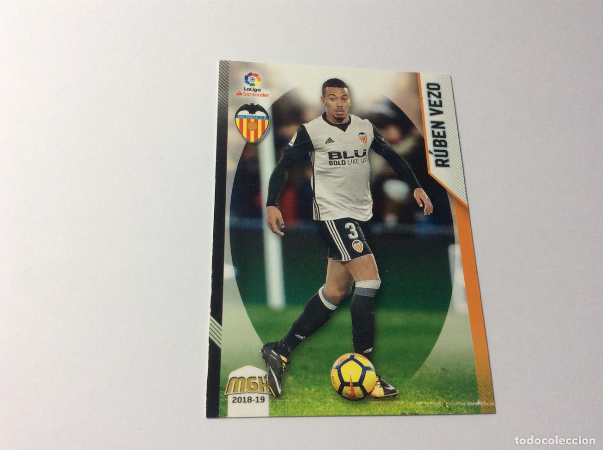 Cartes &agrave; collectionner de Football: 464 Rub&eacute;n Vezo Valencia CF MGK 2018/19 18 19 Panini