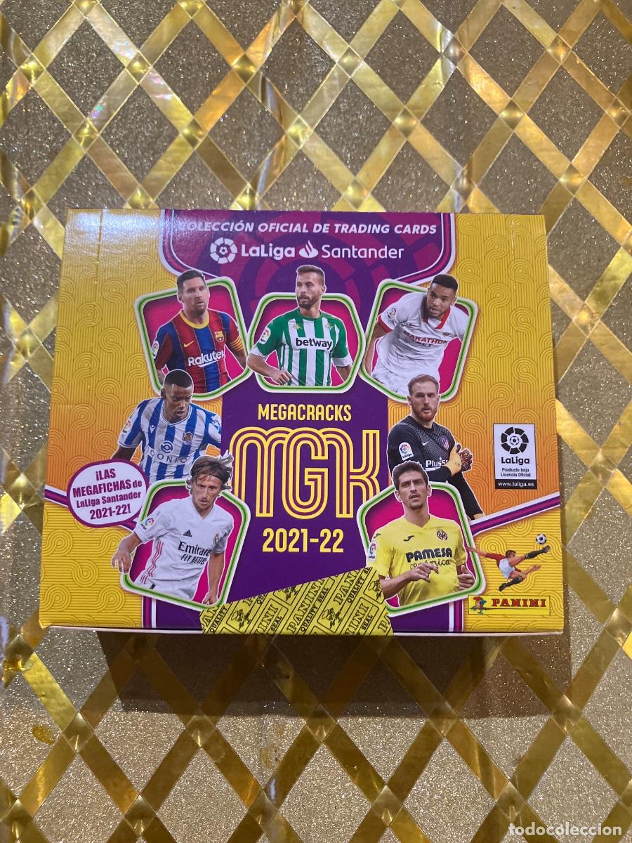 Cromos de f&uacute;tbol: CAJA MGK CROMOS DE FUTBOL MEGACRACKS 2021 2022 SIN ABRIR PANINI !