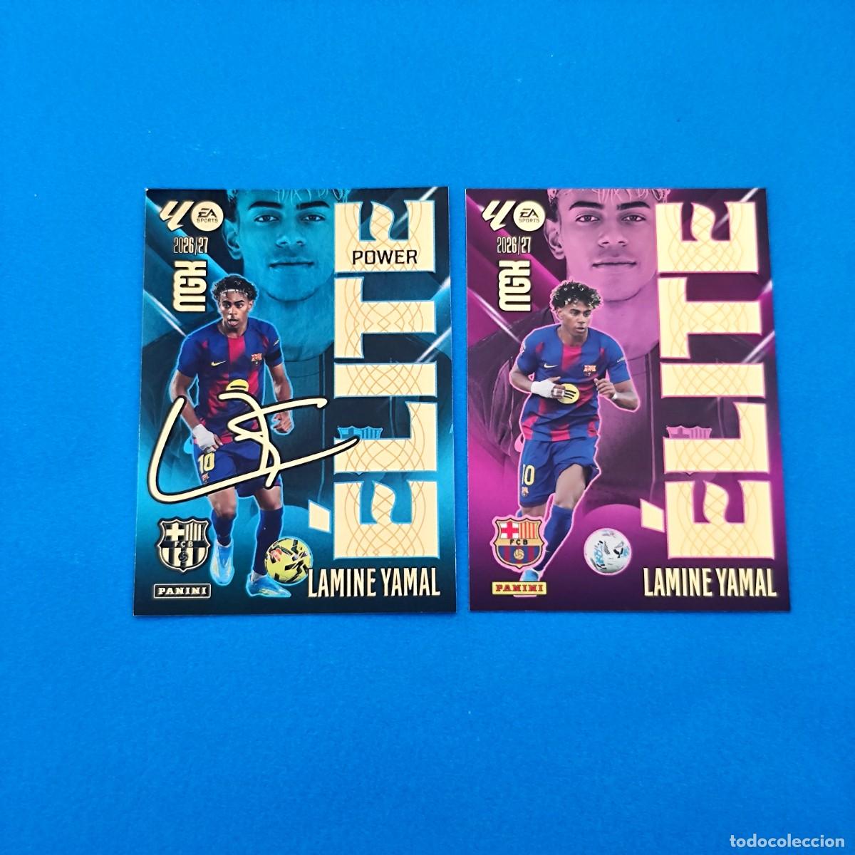 Cromos de f&uacute;tbol: Megacracks 2026 2027 / 26 27 &Eacute;lite - &Eacute;lite Power Lamine Yamal Barcelona