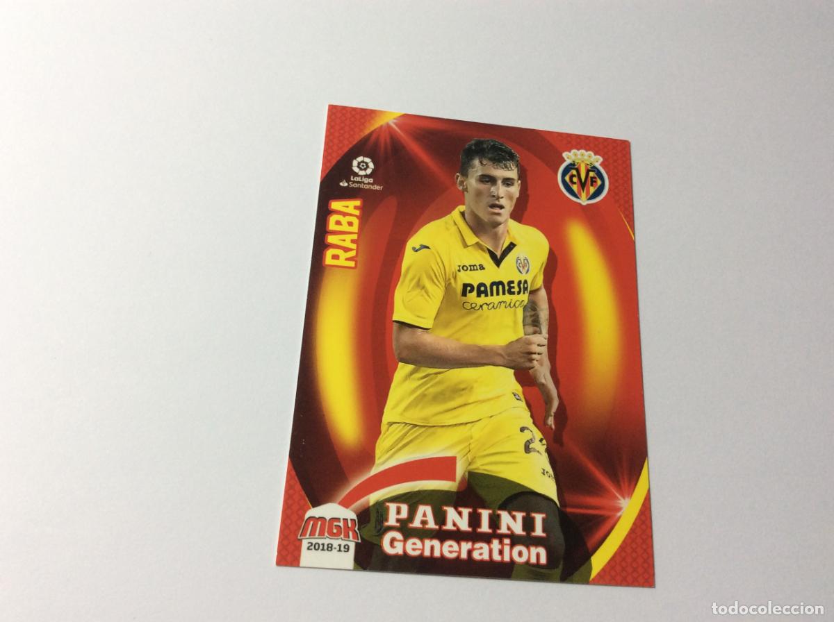 Cromos de f&uacute;tbol: 537 Raba Panini Generation Villarreal CF MGK 2018/19 18 19 Panini