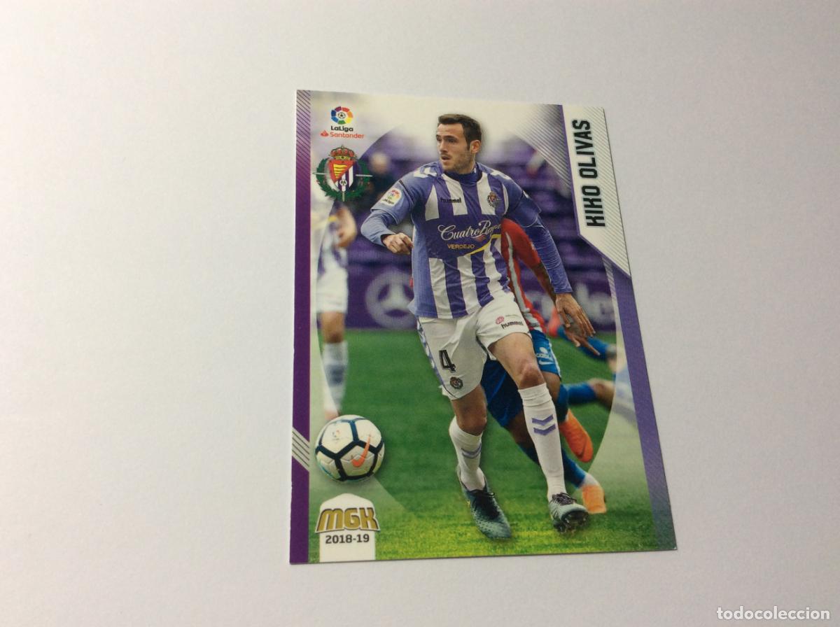 Cromos de f&uacute;tbol: 492 Kiko Olivas Real Valladolid MGK 2018/19 18 19 Panini
