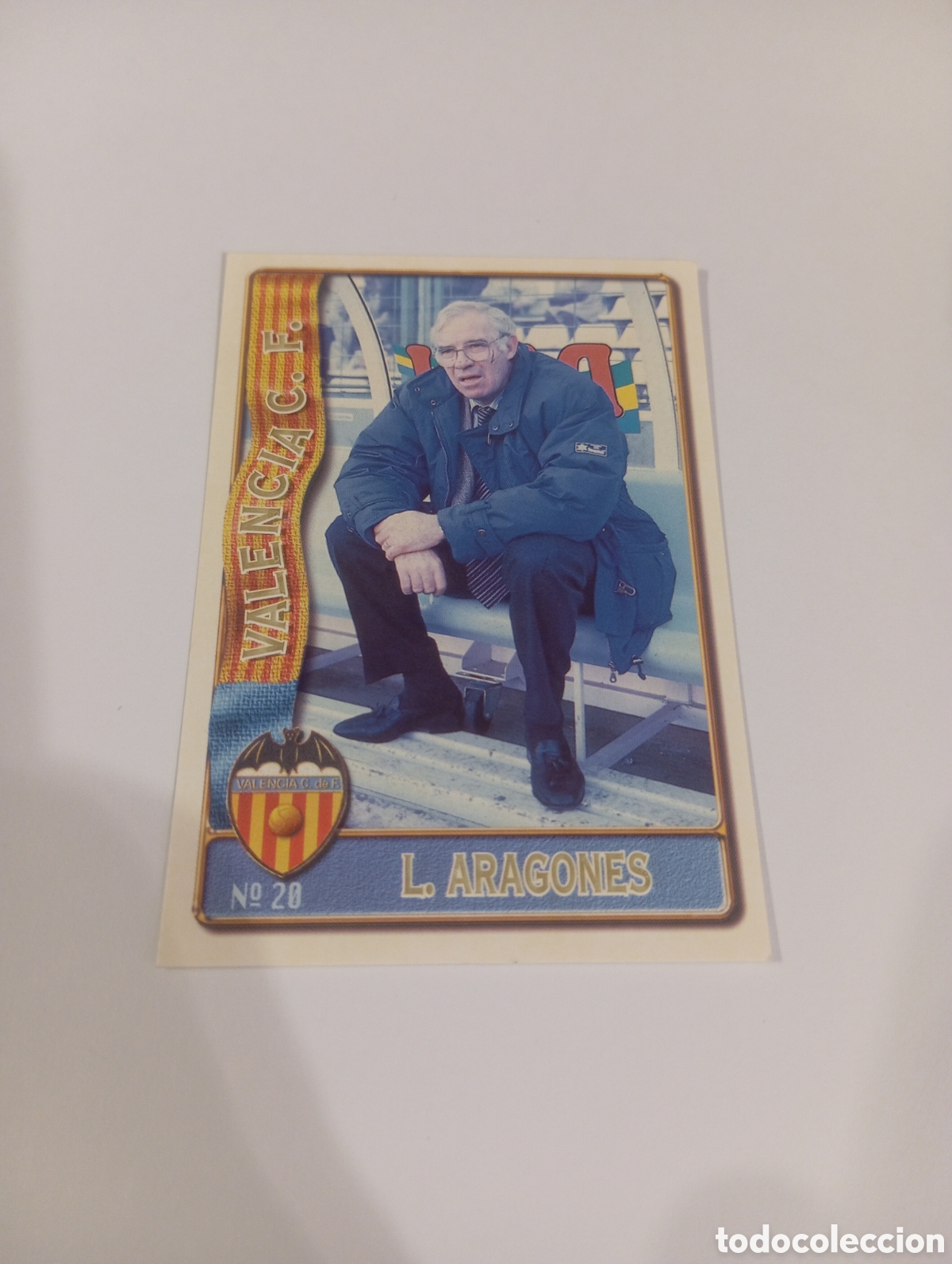 Cromos de f&uacute;tbol: 20 ARAGON&Eacute;S Valencia 96 97 MUNDICROMO FICHAS LIGA 1996 1997