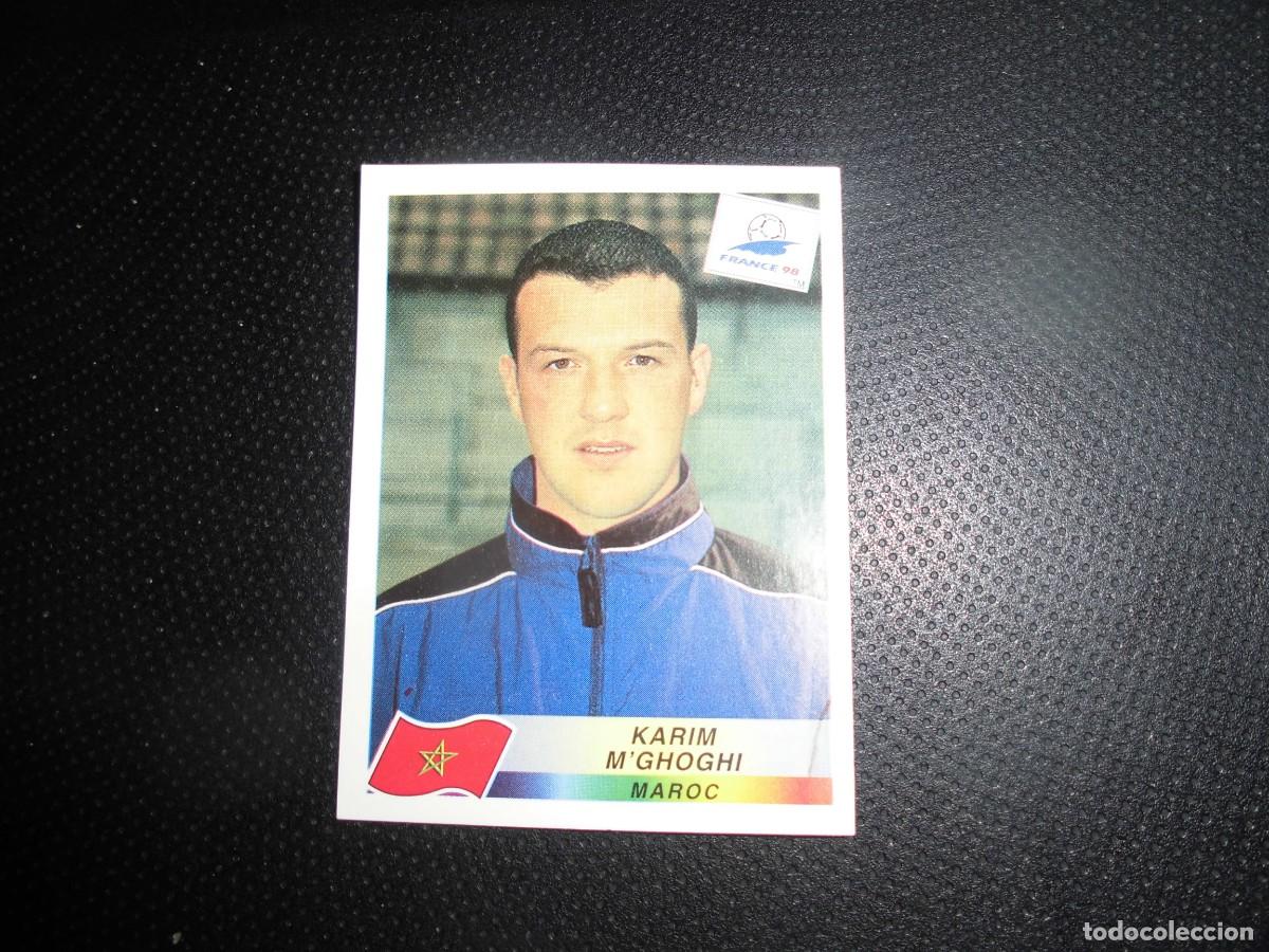 Cromos de f&uacute;tbol: MARRUECOS - N&ordm; 59 - KARIM M&acute;GHOGHI -MUNDIAL FRANCIA 98 - FRANCE WORLD CUP 98 - PANINI-