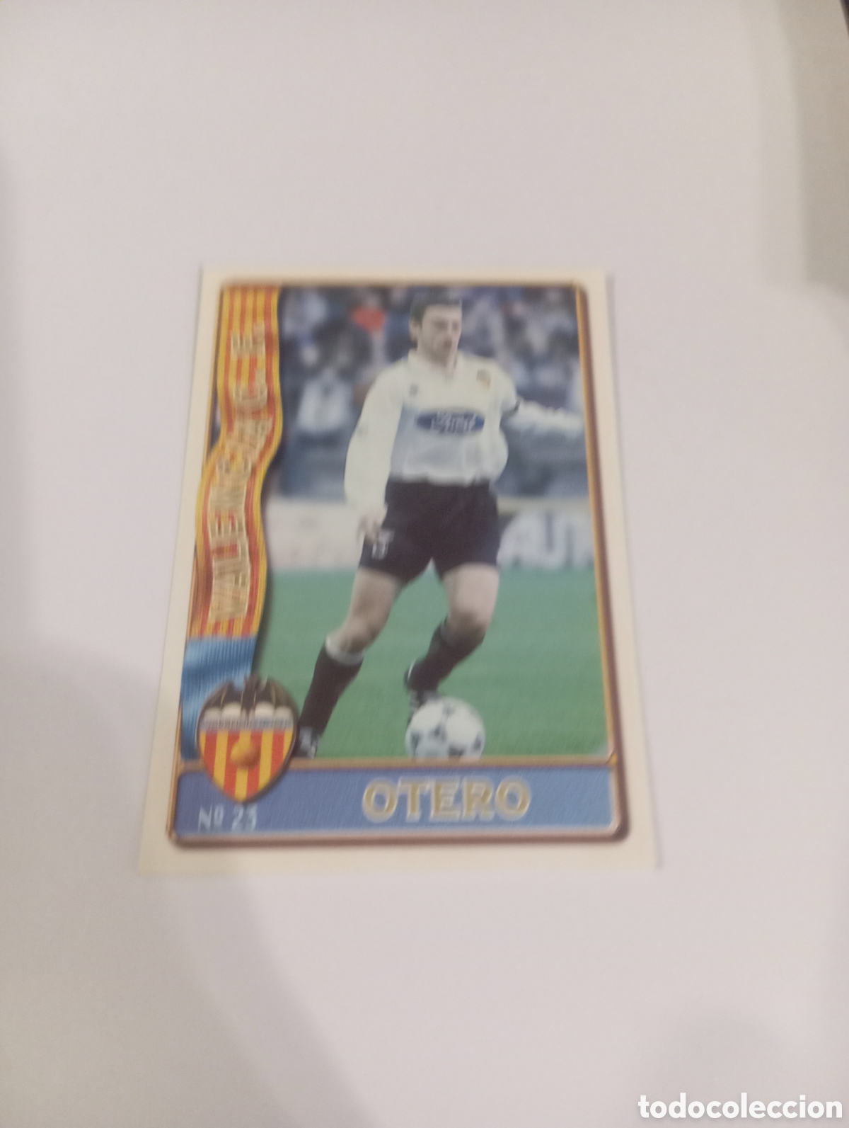 Cromos de f&uacute;tbol: 23 OTERO Valencia 96 97 MUNDICROMO FICHAS LIGA 1996 1997