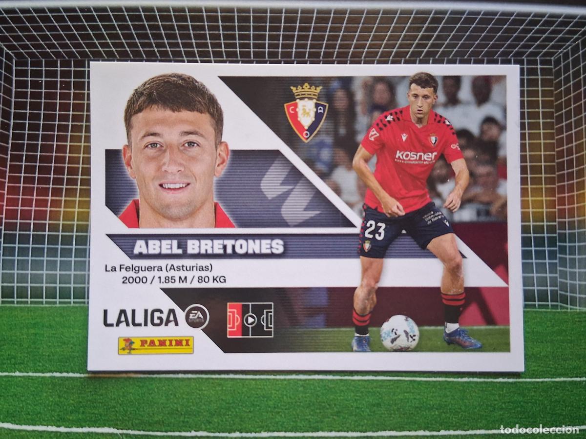 Cromos de f&uacute;tbol: 9 ABEL BRETONES OSASUNA CROMOS EDICIONES ESTE LIGA FUTBOL PANINI 2026 2027 26 27