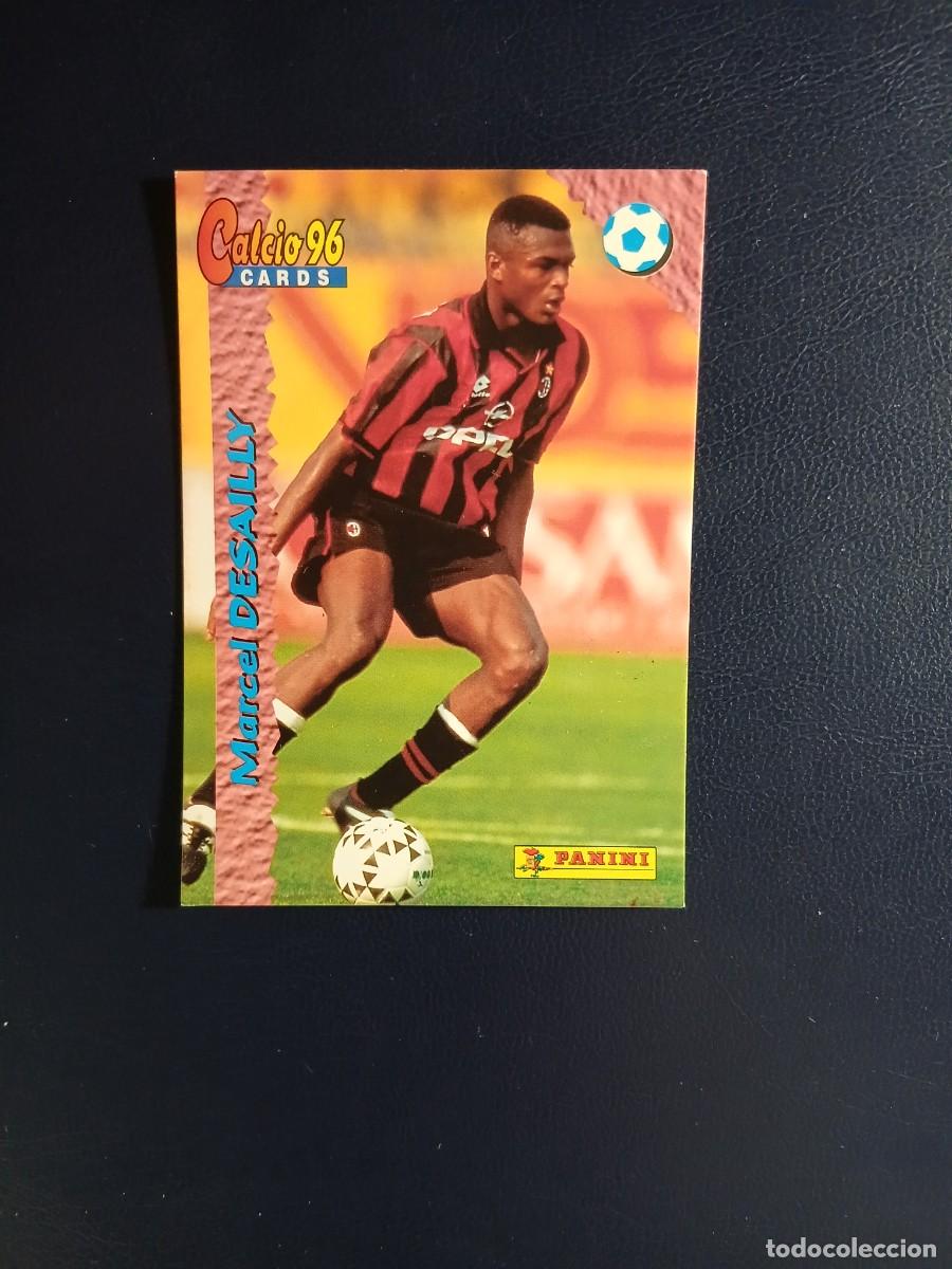 Cromos de f&uacute;tbol: 84 Marcel Desailly - Milan - Calcio Cards 96 - Panini - Calciatori 1995 1996