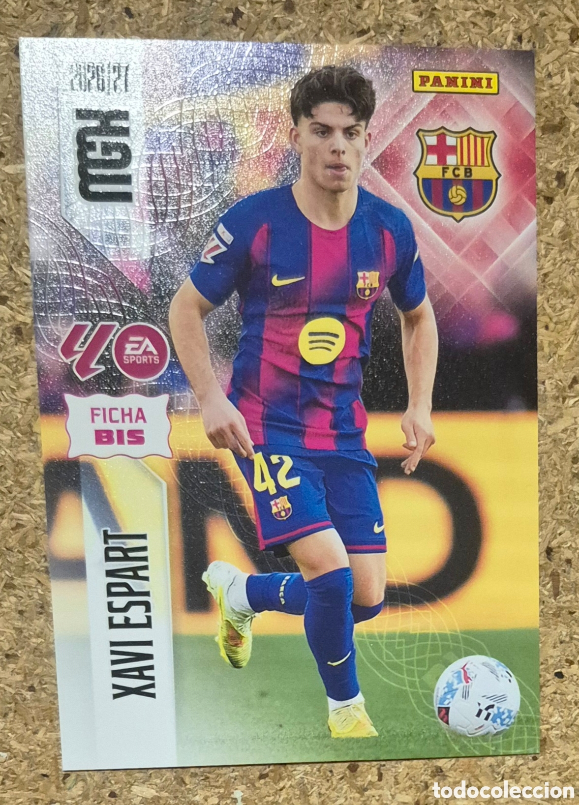 Cromos de f&uacute;tbol: CROMO Xavi Espart master Rookie N 422 Barcelona megacracks 26-27 2026-27 MGK