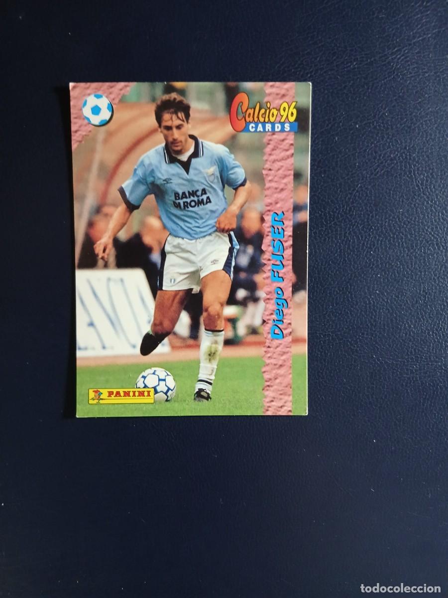 Cromos de f&uacute;tbol: 76 Diego Fuser - Lazio - Calcio Cards 96 - Panini - Calciatori 1995 1996