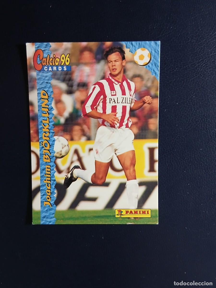 Cromos de f&uacute;tbol: 63 Joachim Bjorklund - Calcio Cards 96 - Panini - Calciatori 1995 1996