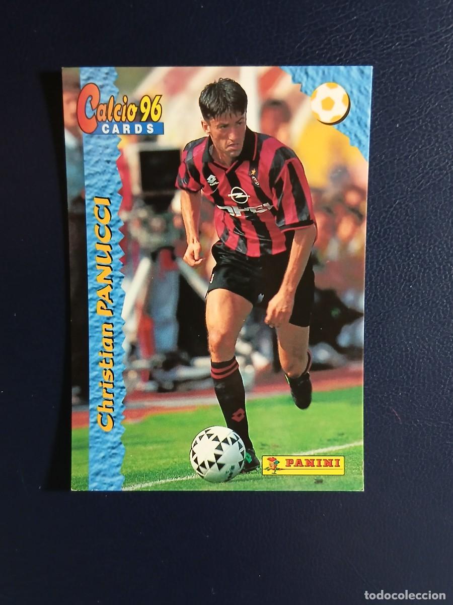 Cromos de f&uacute;tbol: 51 Christian Panucci - Milan - Calcio Cards 96 - Panini - Calciatori 1995 1996