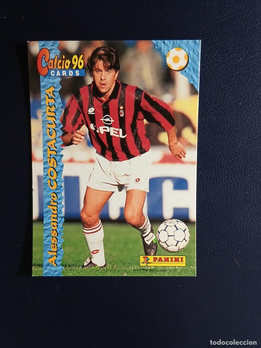 Cromos de f&uacute;tbol: 49 Alessandro Costacurta - Milan - Calcio Cards 96 - Panini - Calciatori 1995 1996